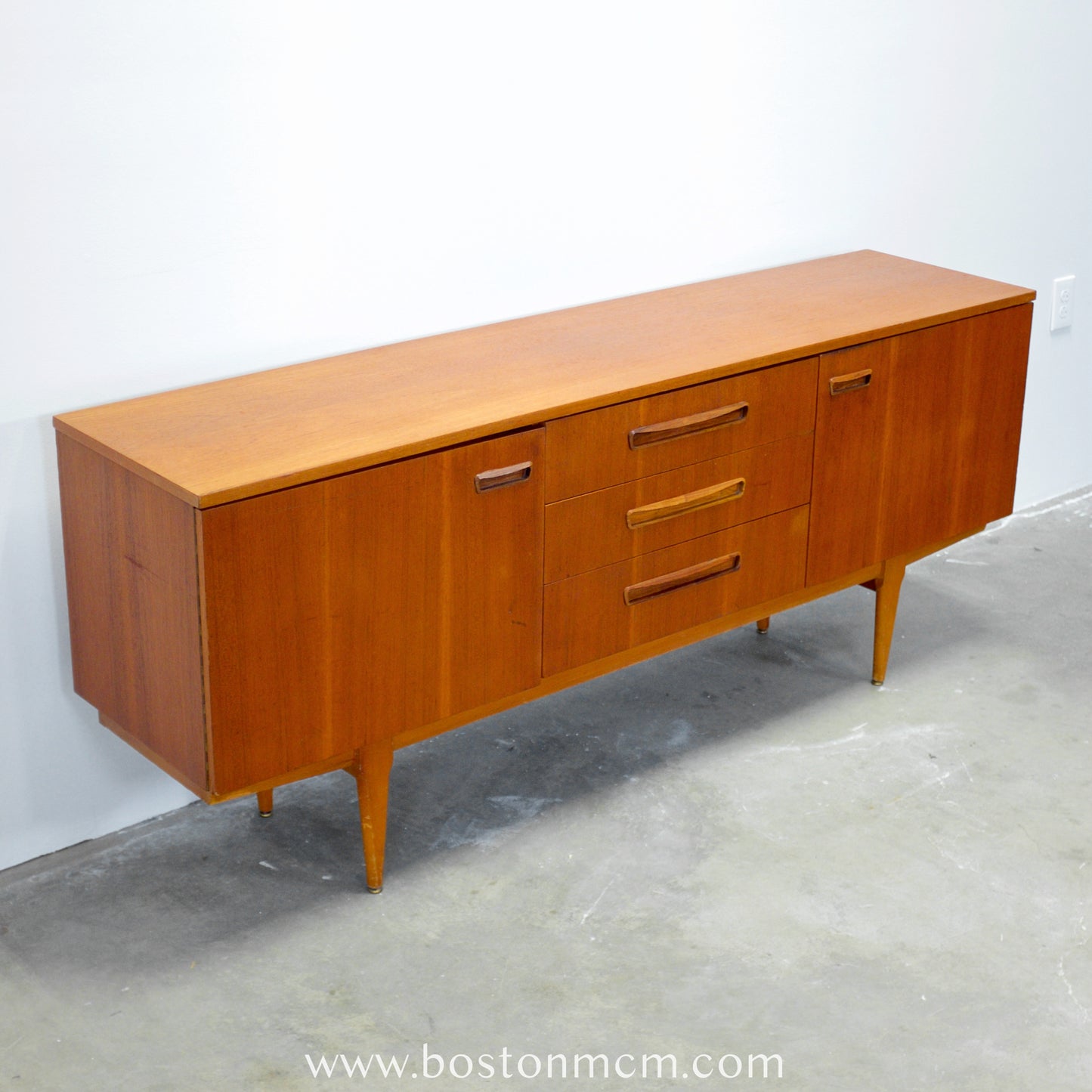 British Teak Credenza