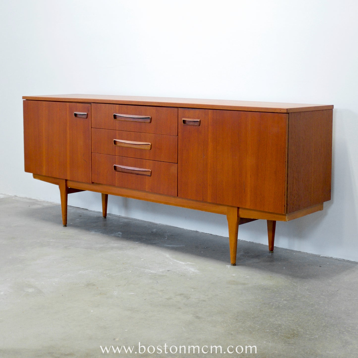 British Teak Credenza