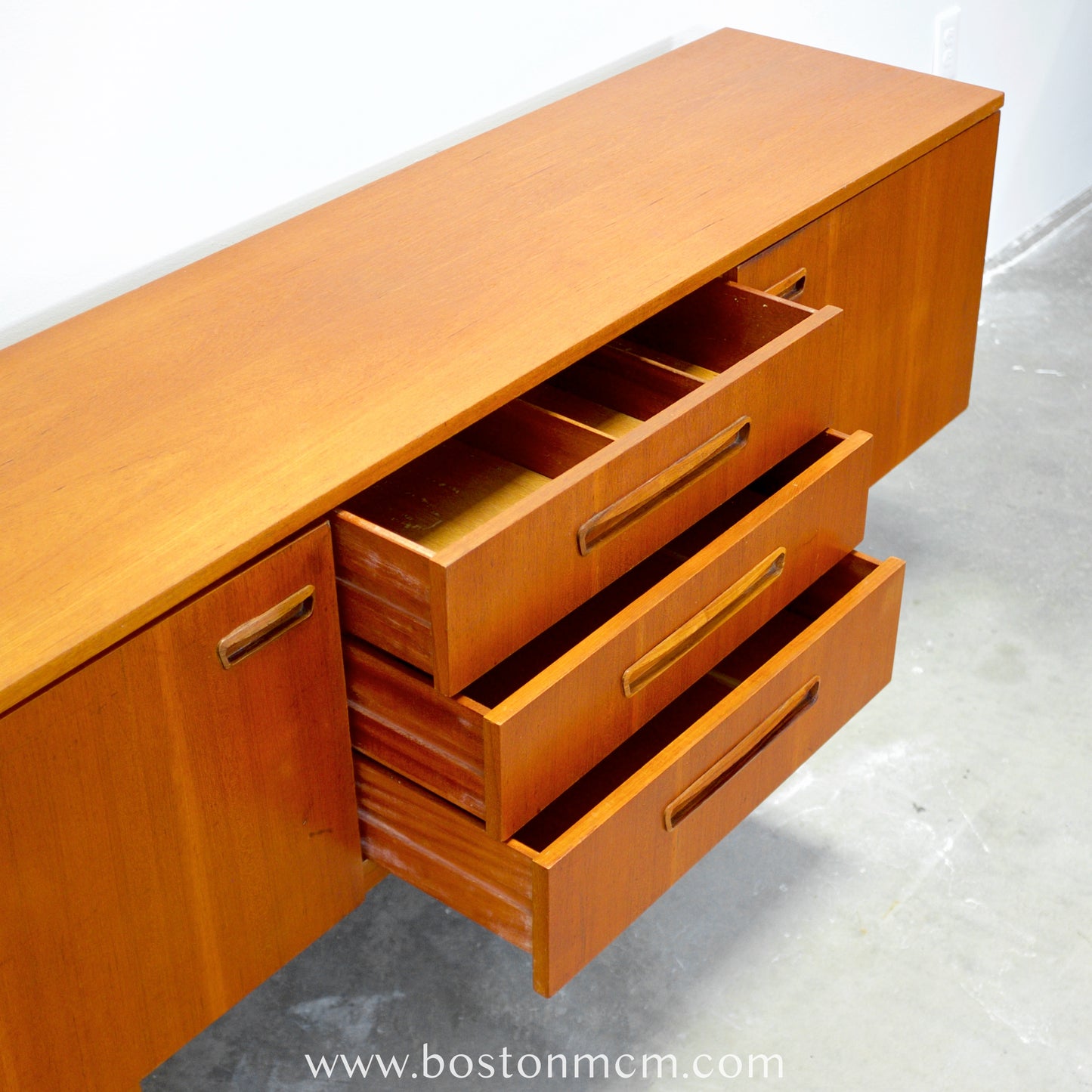 British Teak Credenza