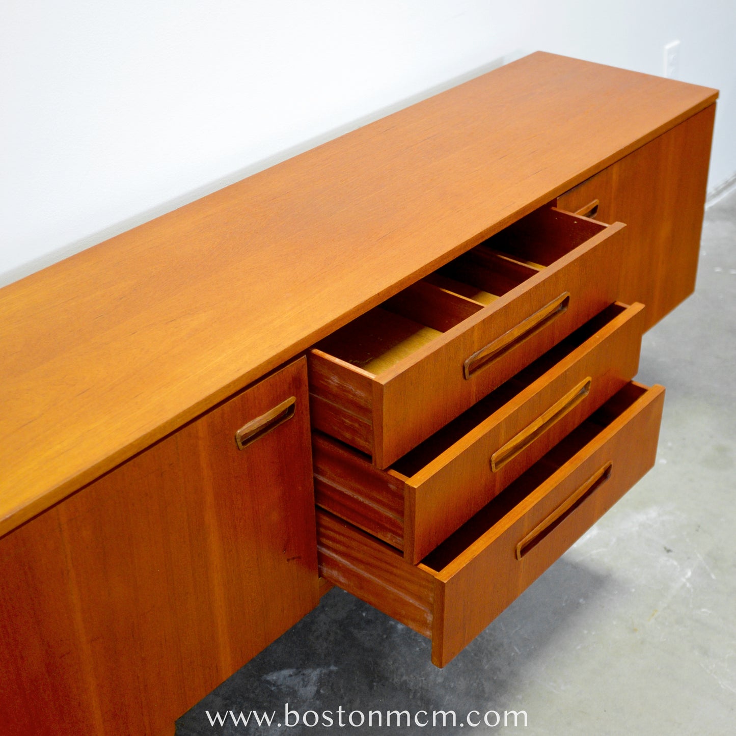 British Teak Credenza