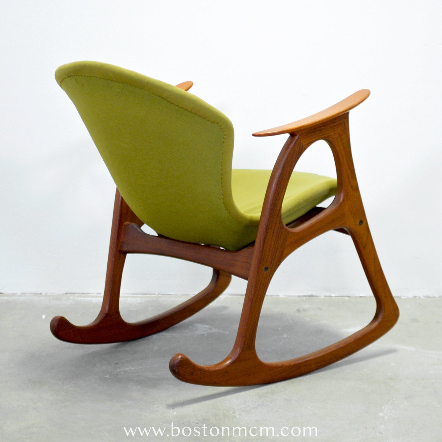 Erhardsen Andersen Rocking Chair Designed by Aage Christiansen