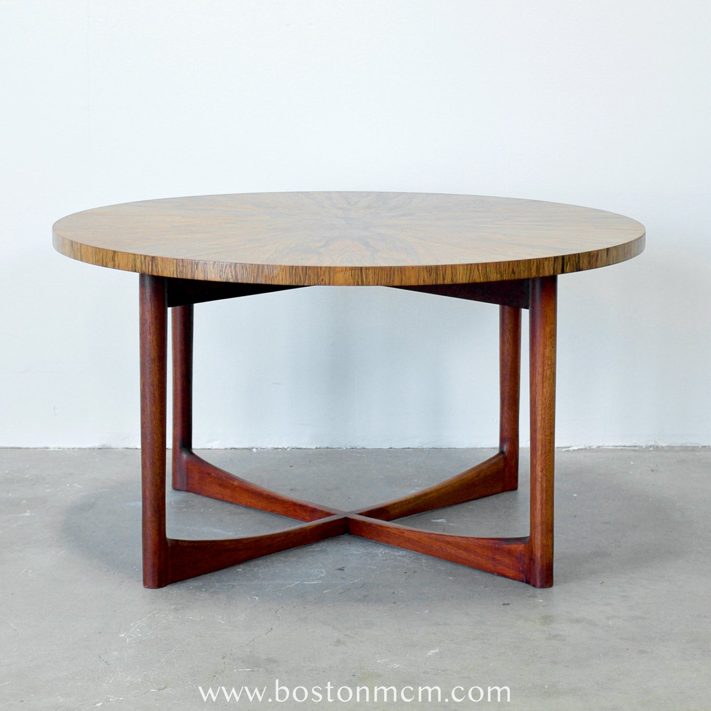 A.H. Mcintosh Rosewood Round Coffee Table