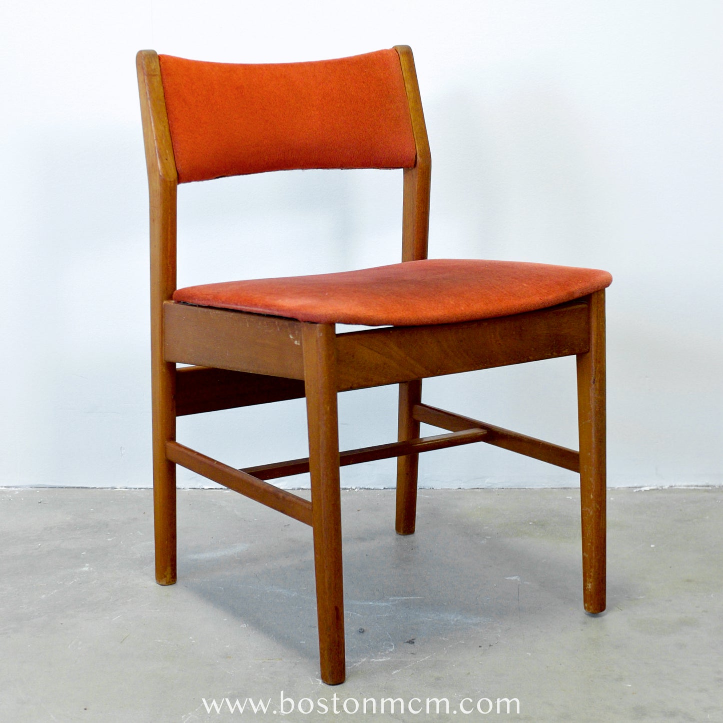 Set of 4 British Teak Dining Chairs