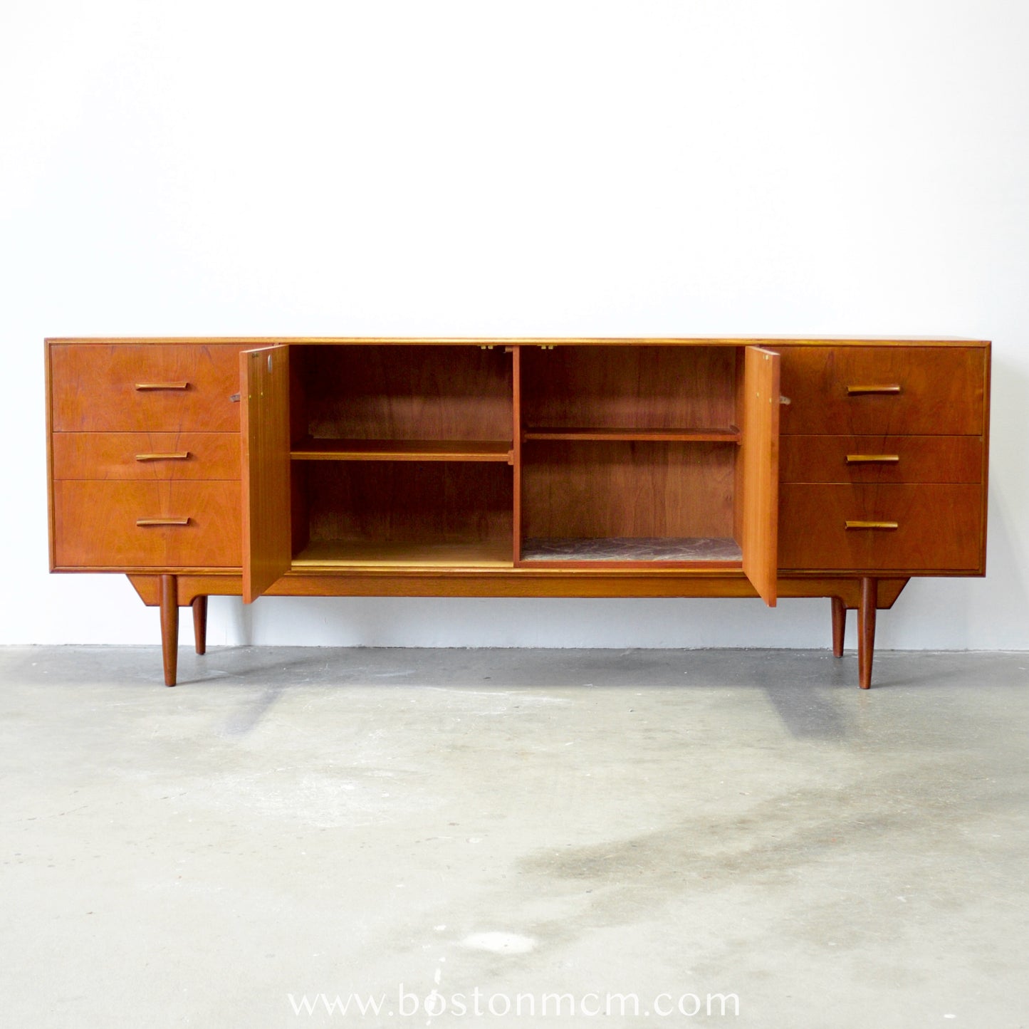 A.H. Mcintosh Teak Credenza - #A48