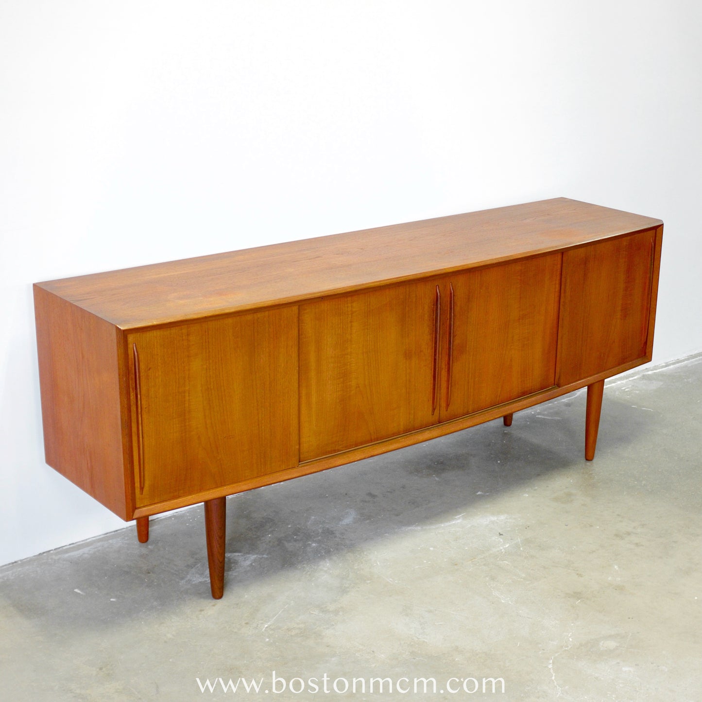 H.P. Hansen Mobelindustri Danish Teak Sideboard by Svend Aage Madsen