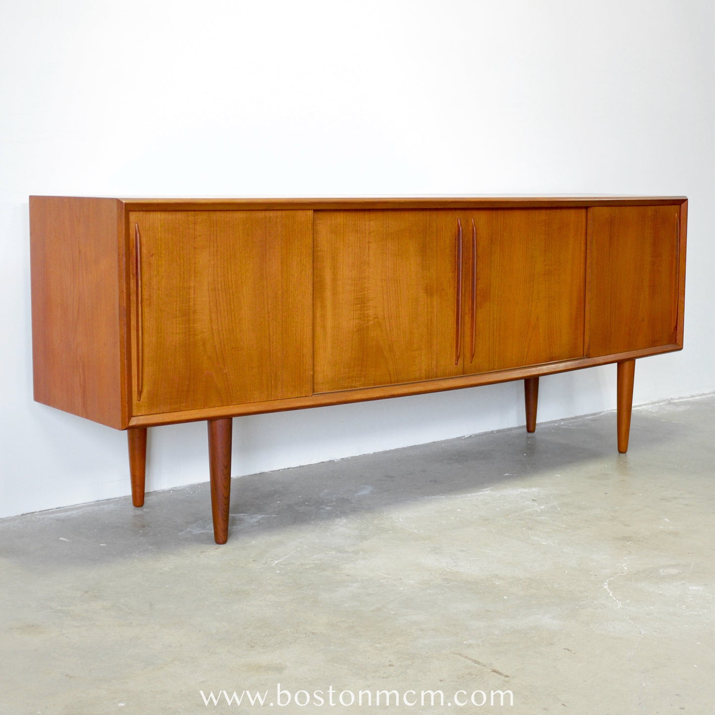 H.P. Hansen Mobelindustri Danish Teak Sideboard by Svend Aage Madsen