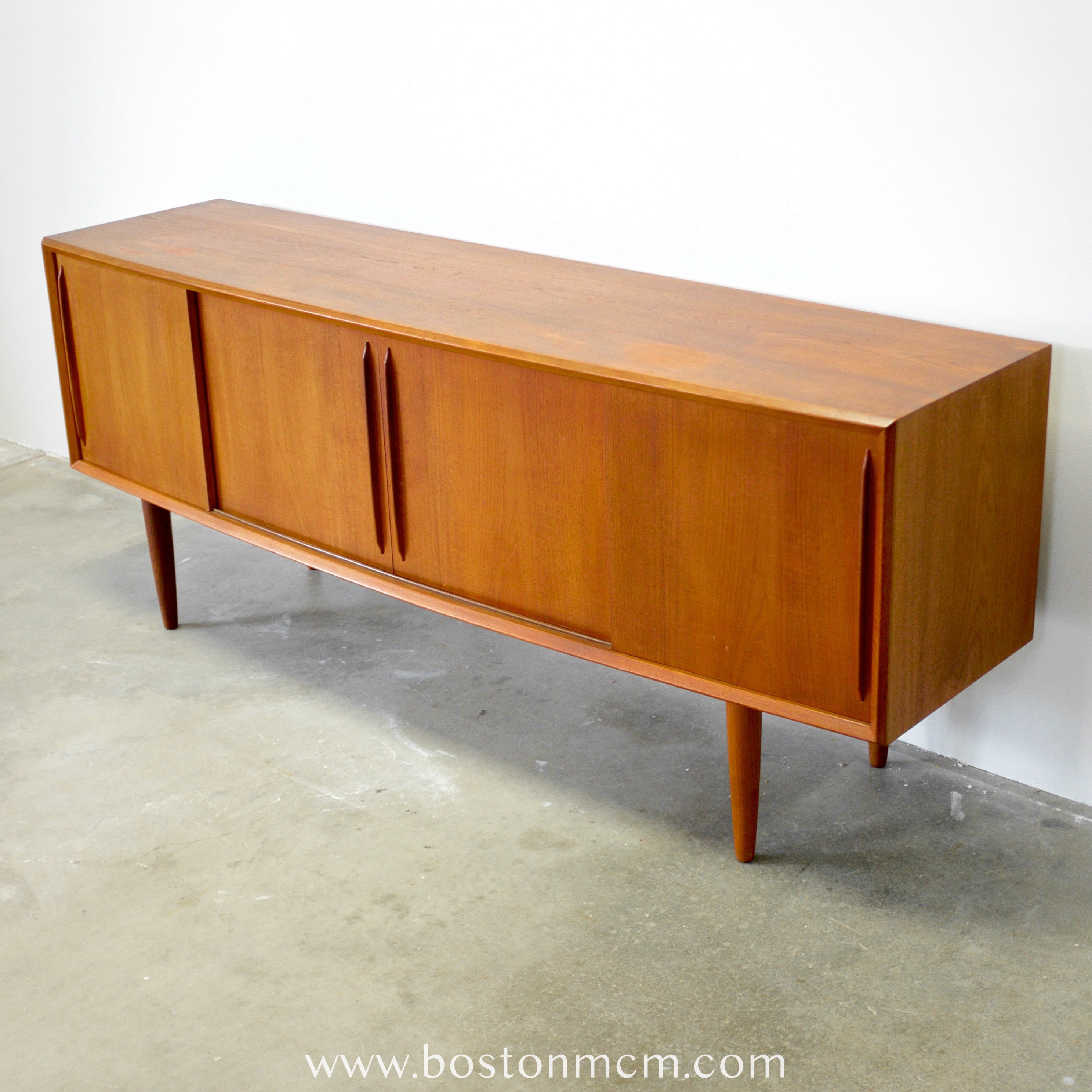 H.P. Hansen Mobelindustri Danish Teak Sideboard by Svend Aage Madsen