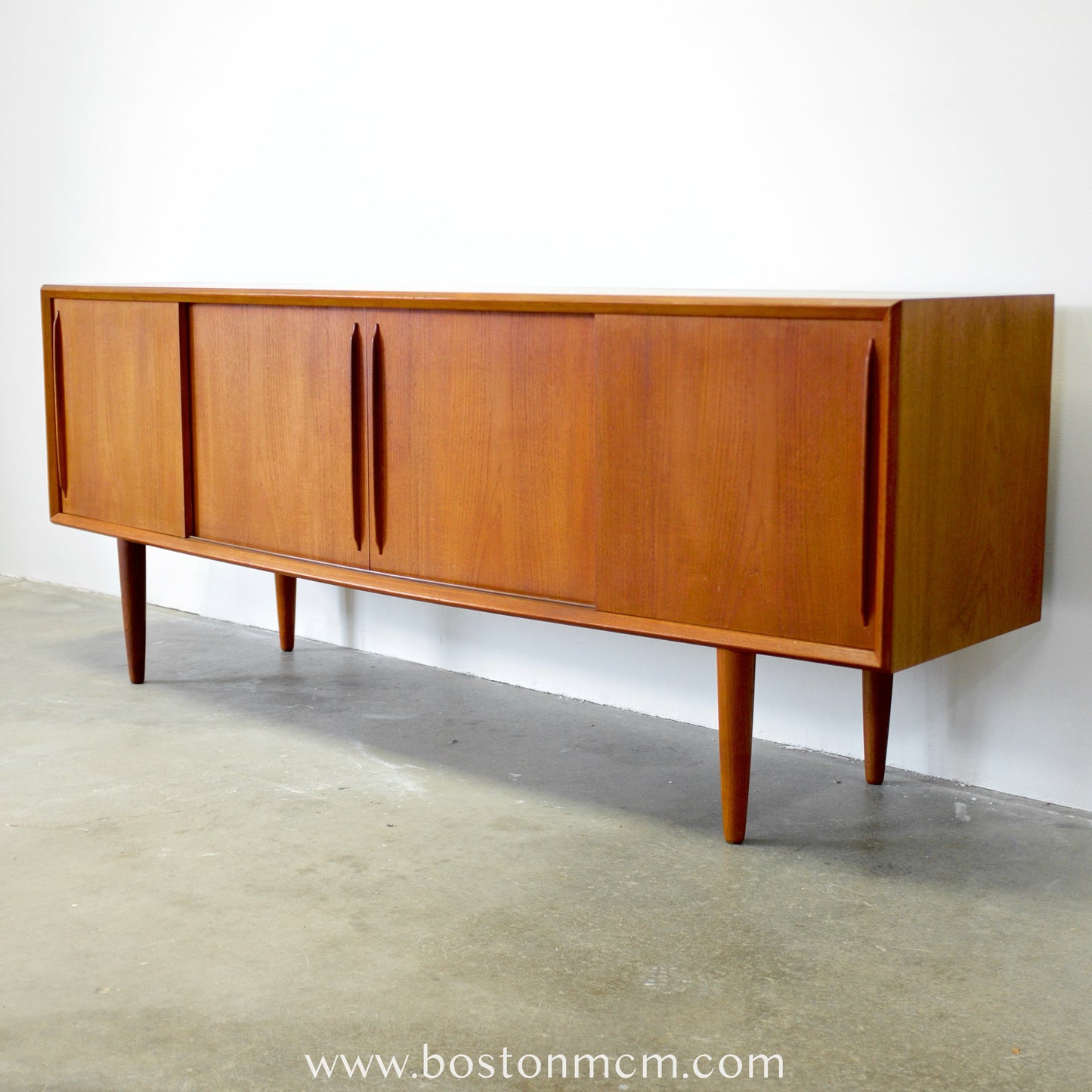 H.P. Hansen Mobelindustri Danish Teak Sideboard by Svend Aage Madsen