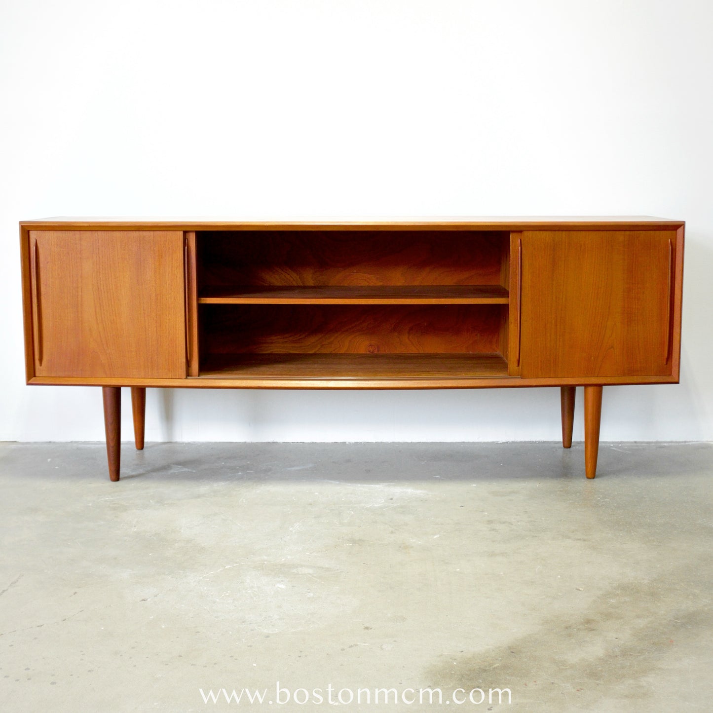 H.P. Hansen Mobelindustri Danish Teak Sideboard by Svend Aage Madsen