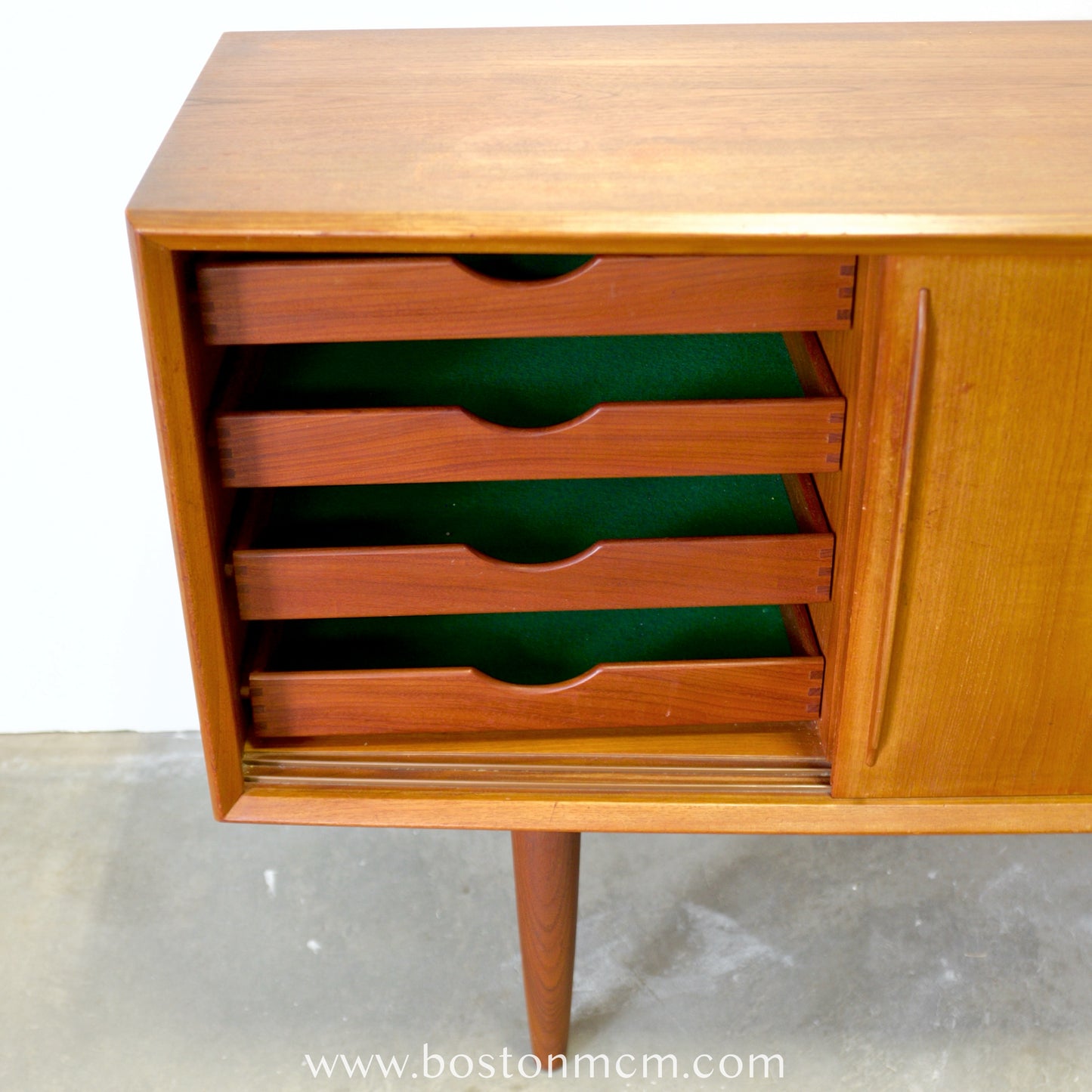 H.P. Hansen Mobelindustri Danish Teak Sideboard by Svend Aage Madsen