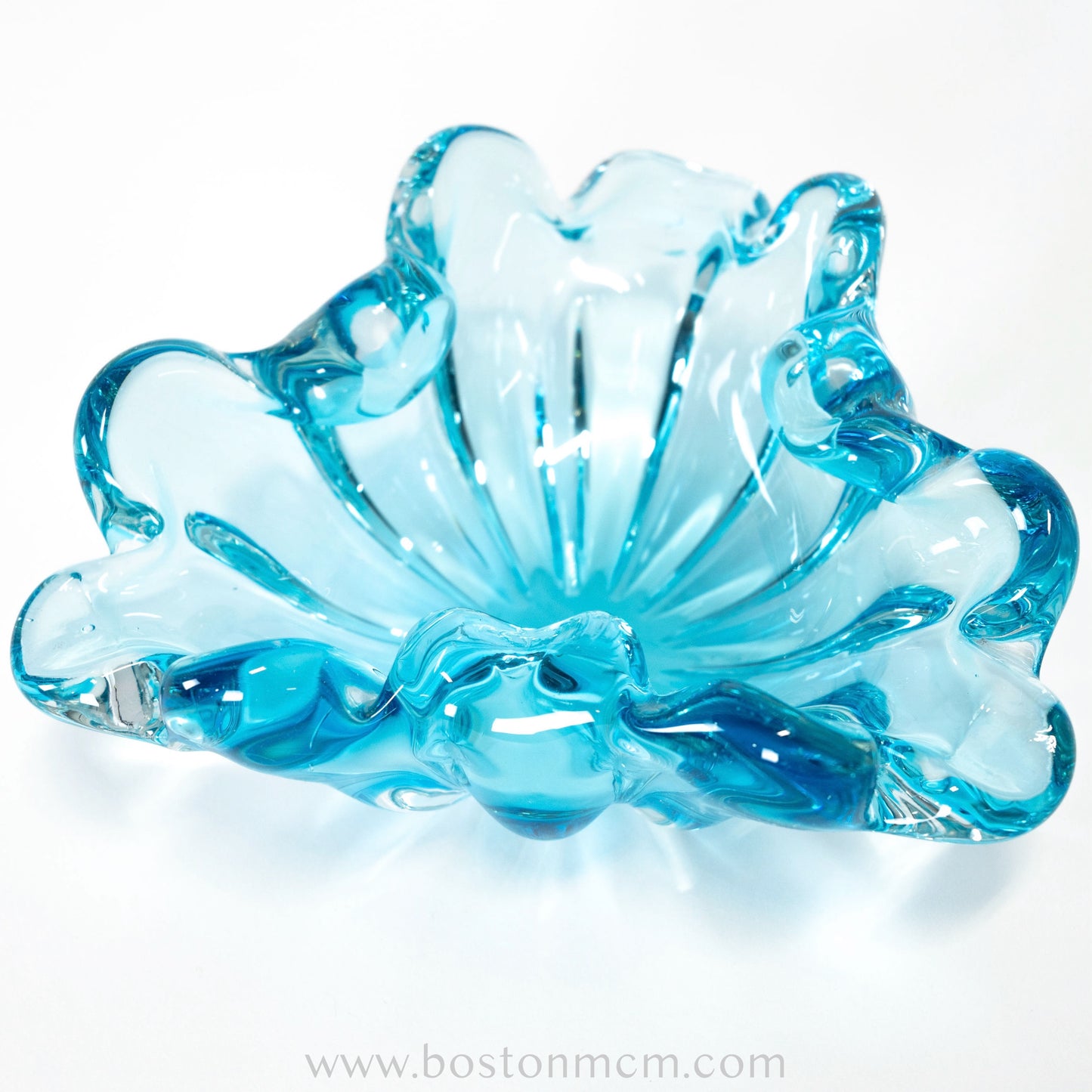 Italian Murano Art Glass Bowl, Possibly Sommerso