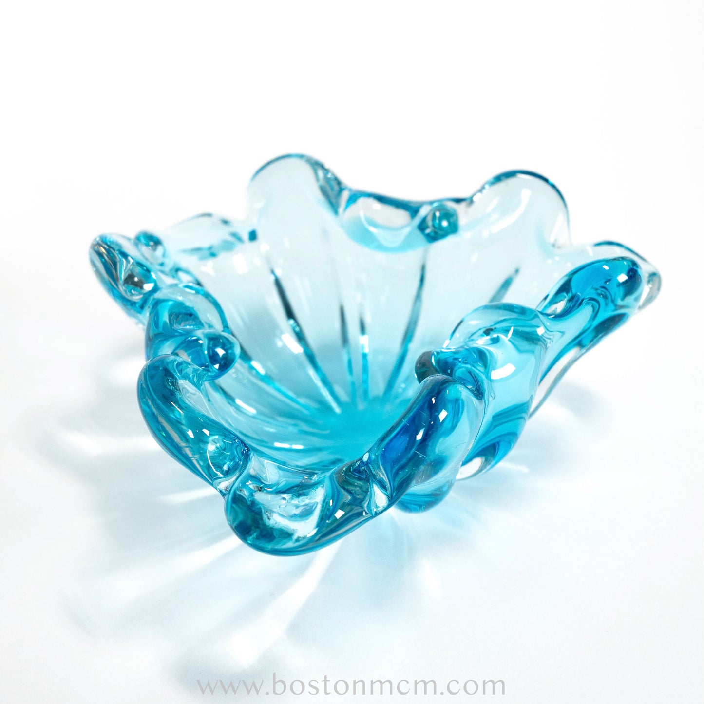 Italian Murano Art Glass Bowl, Possibly Sommerso