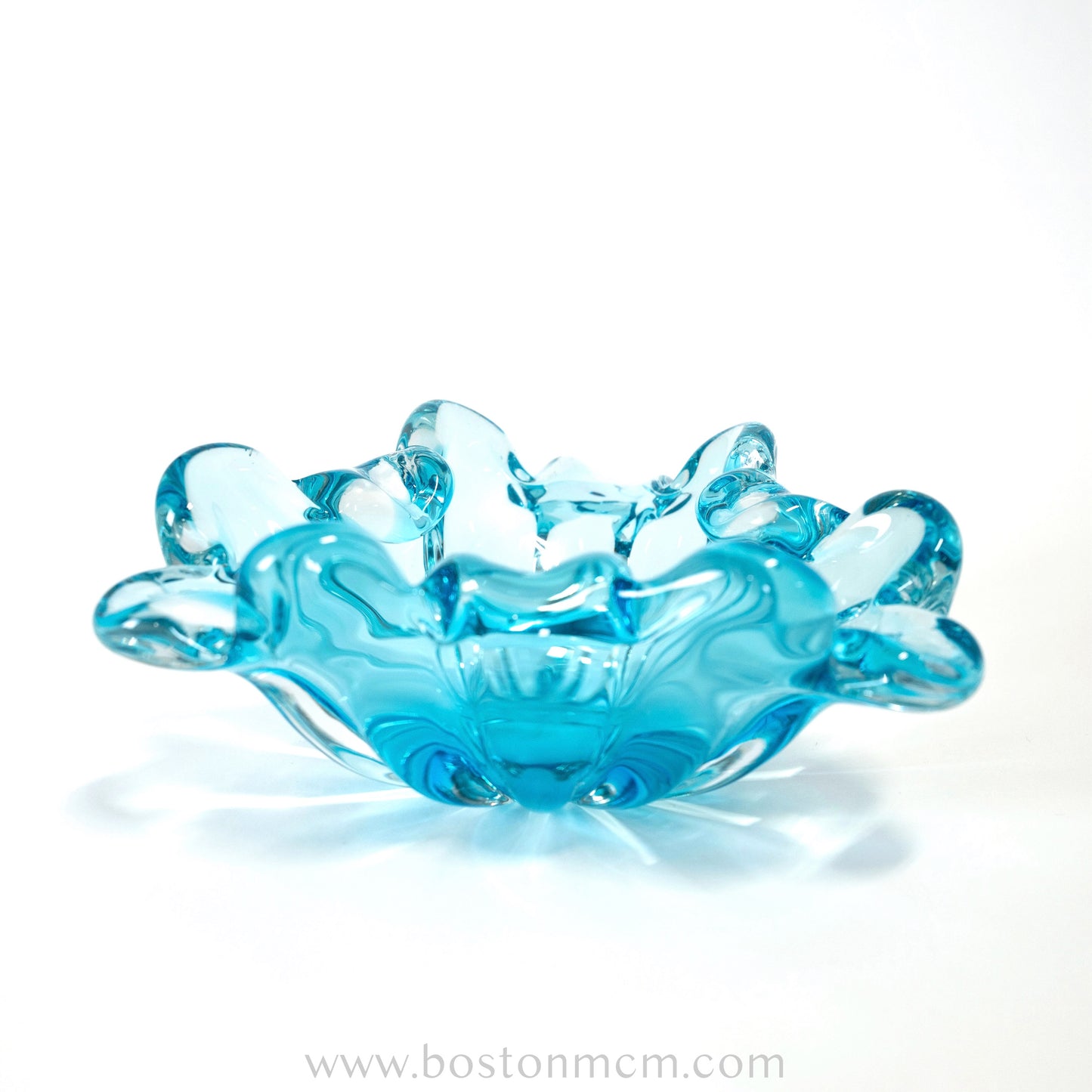 Italian Murano Art Glass Bowl, Possibly Sommerso