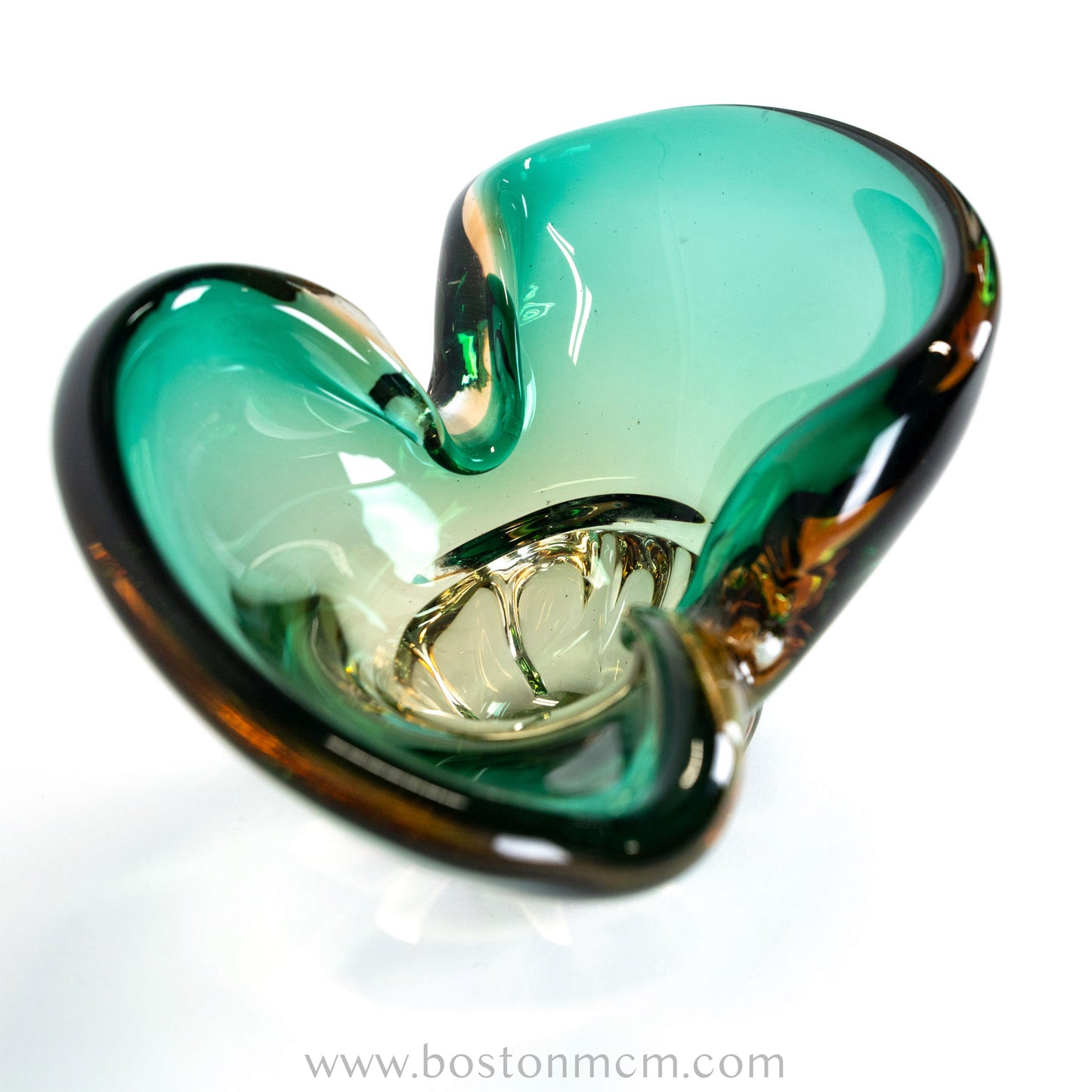 Italian Murano Art Glass Bowl, Possibly Sommerso