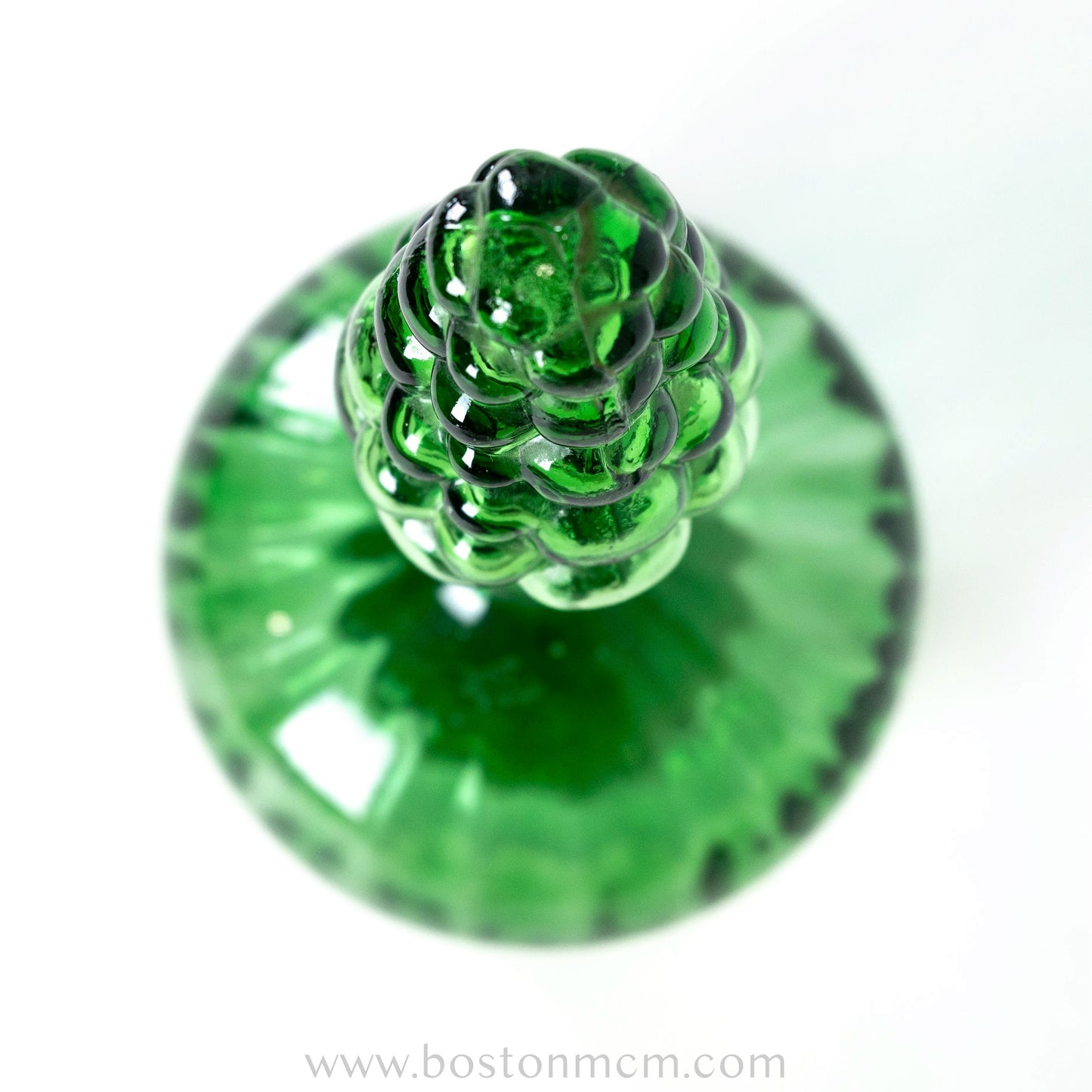 Murano Green Art Glass  / Decanter, possibly Empoli