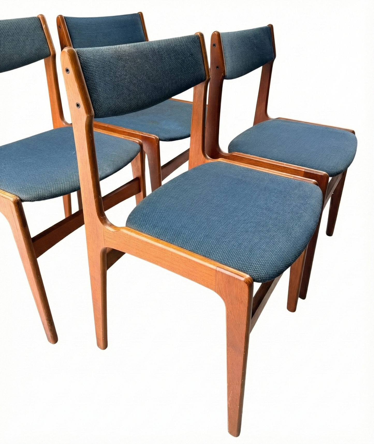 Danish Teak Set of 6 Dining Chairs - #A2205