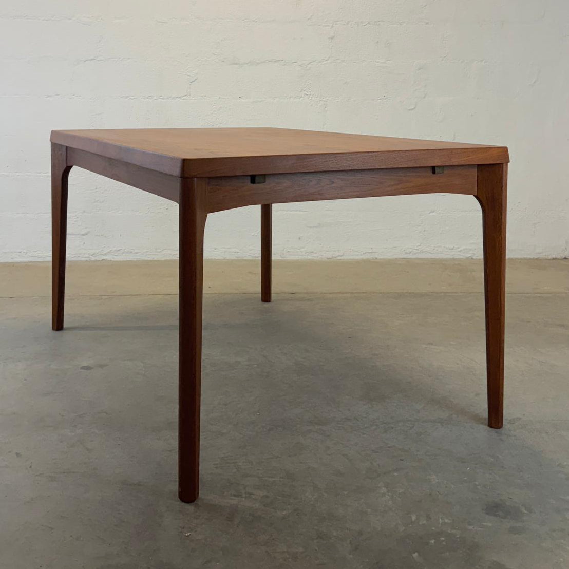 Vejle Stole - og Møbelfabrik Teak Draw Leaf Dining Table Designed by Henning Kjærnulf - #A2155