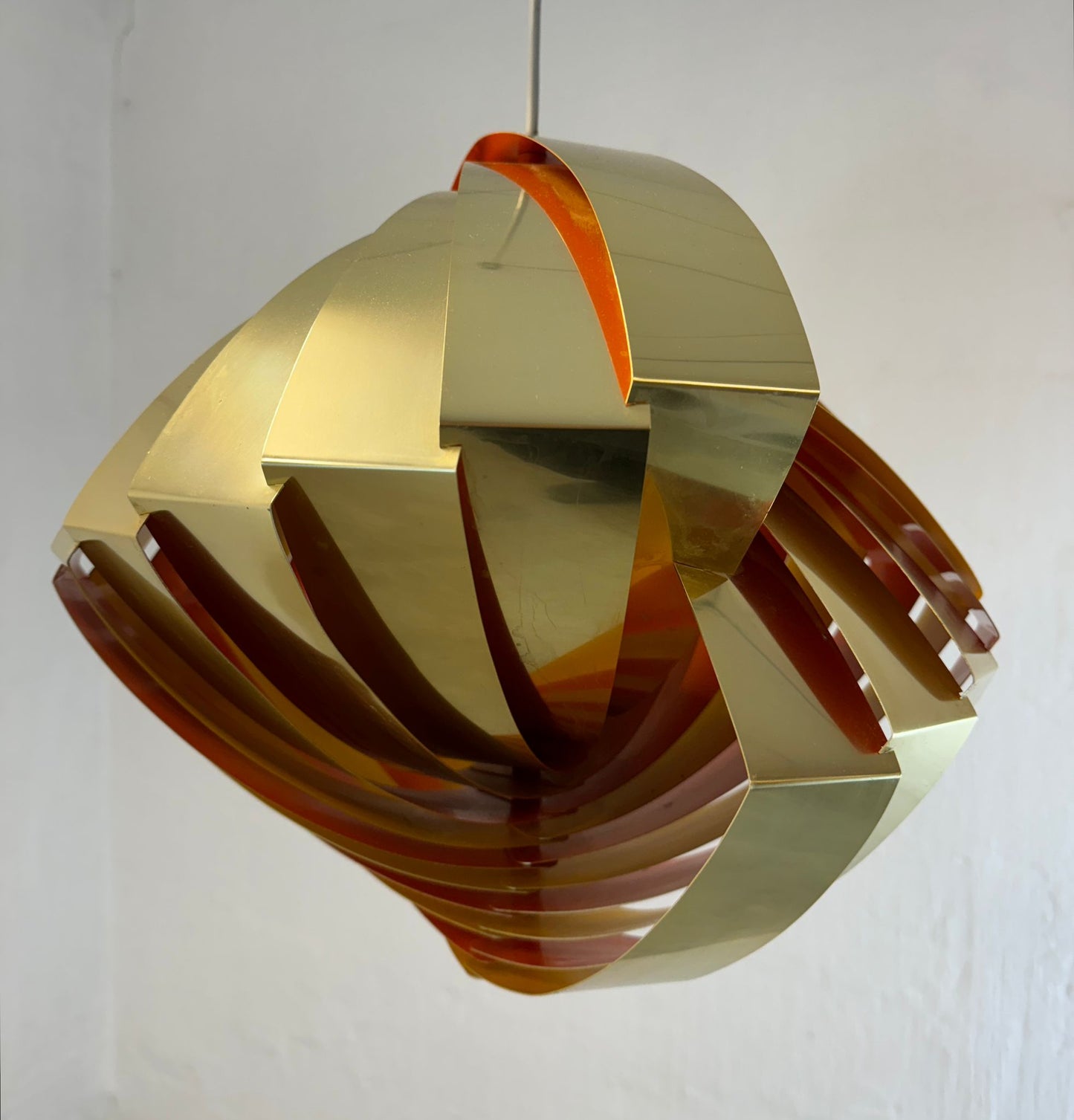 "Konkylie" / Model P483 Brass Pendant Light by Louis Weisdorf for LYFA - #A1667