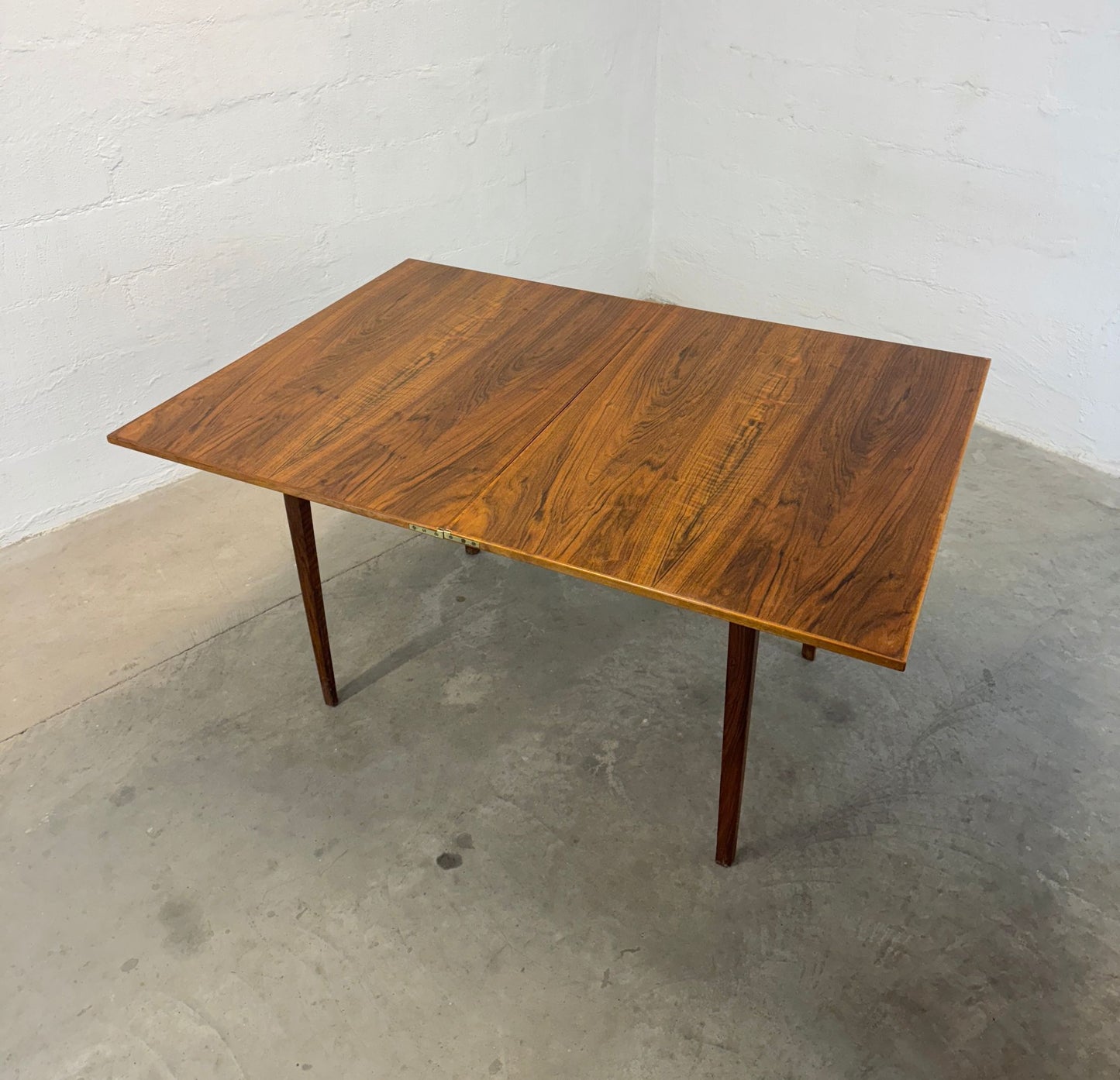 Danish Rosewood Flip-Top Dining Table / Desk or Vanity - #A1707