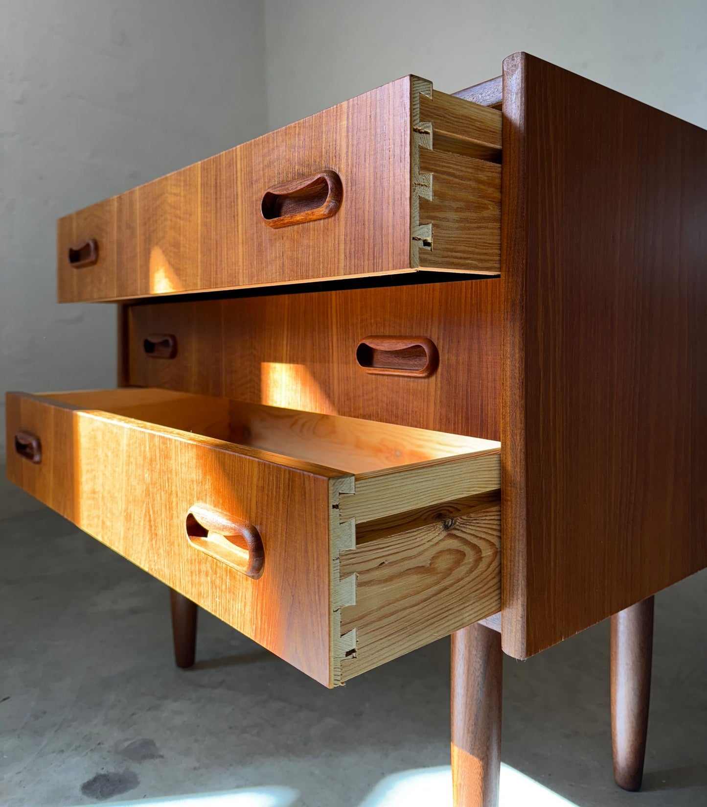 Danish Teak Chest of Drawers - #A1711