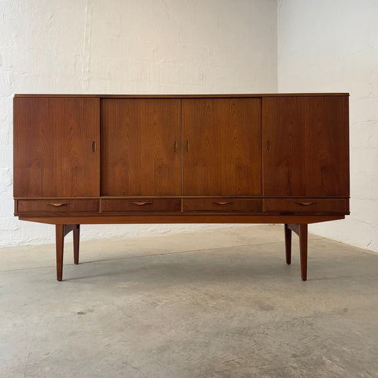 Danish Teak Tall Sideboard / Highboard - #A1754