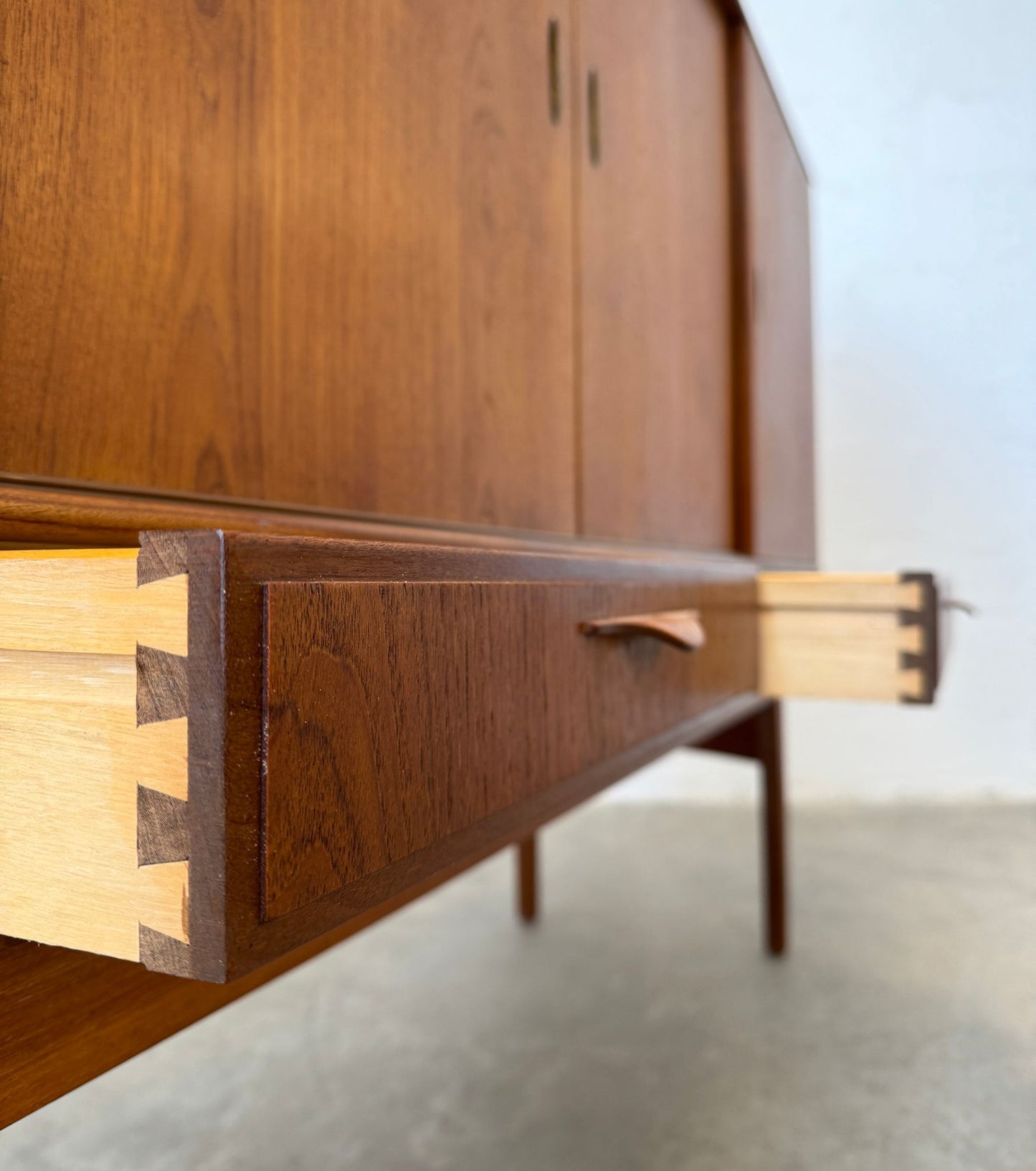 Danish Teak Tall Sideboard / Highboard - #A1754