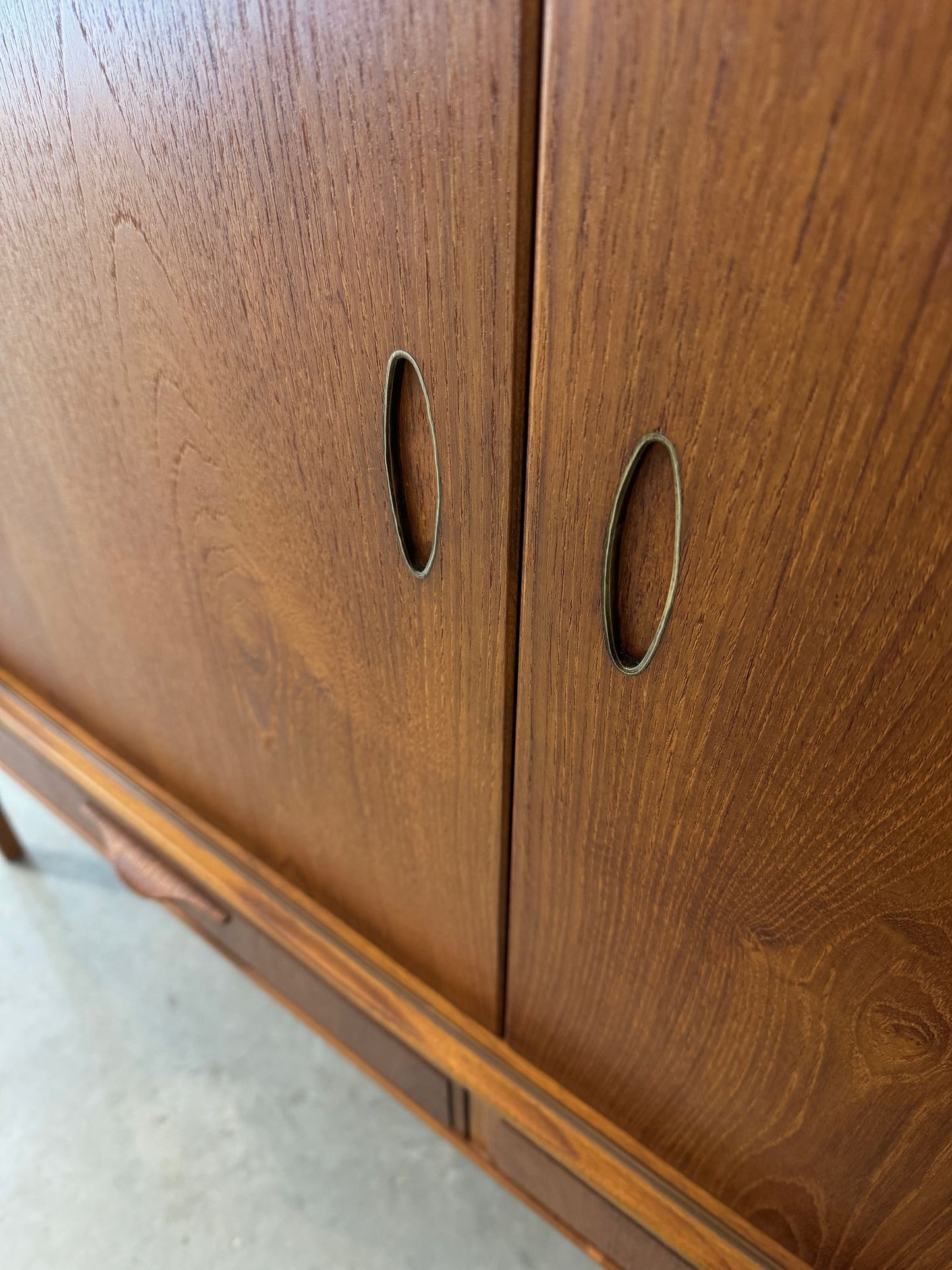 Danish Teak Tall Sideboard / Highboard - #A1754