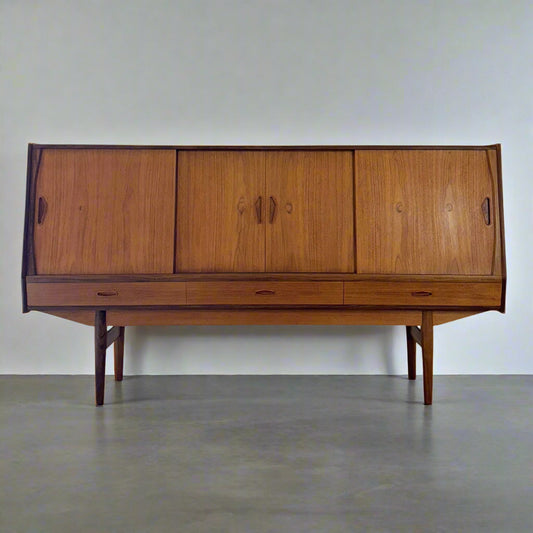 Danish Teak Tall Sideboard / Highboard - #A1714