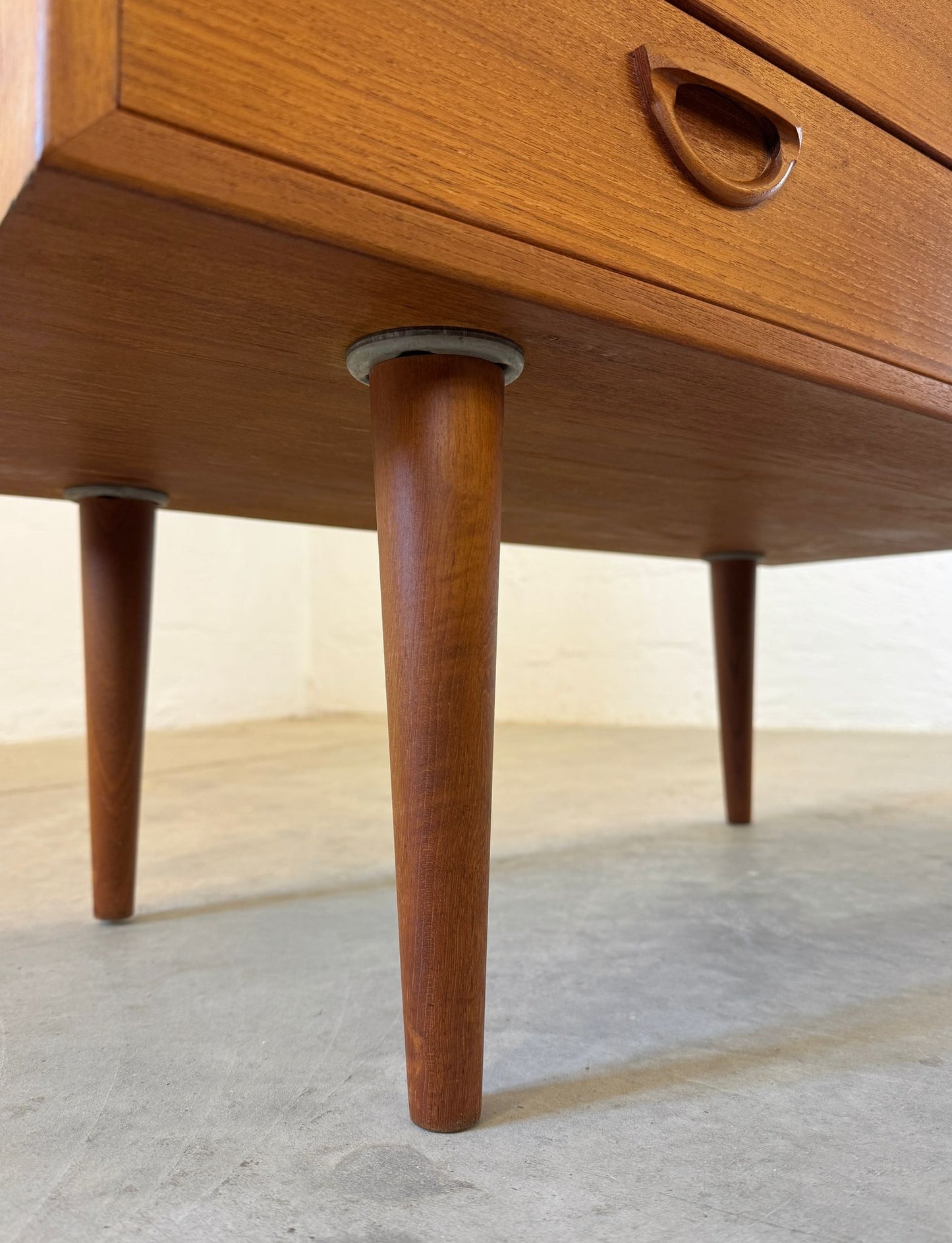 Feldballes Møbelfabrik Model #50 Teak TV Stand / Chest Designed by Kai Kristiansen - #A1715