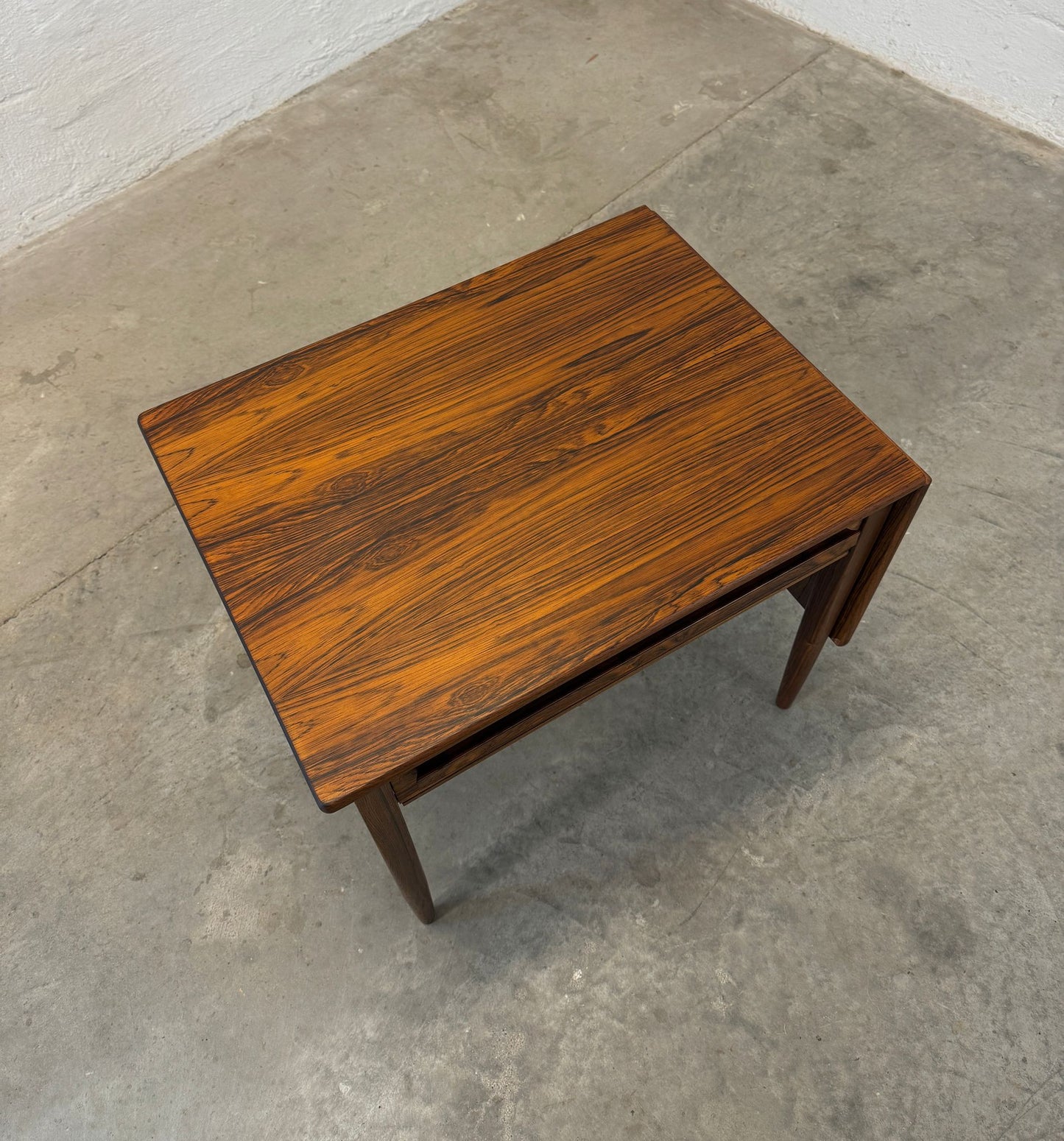 CFC Silkeborg Rosewood Sewing Table Designed by Johannes Andersen - #A1722