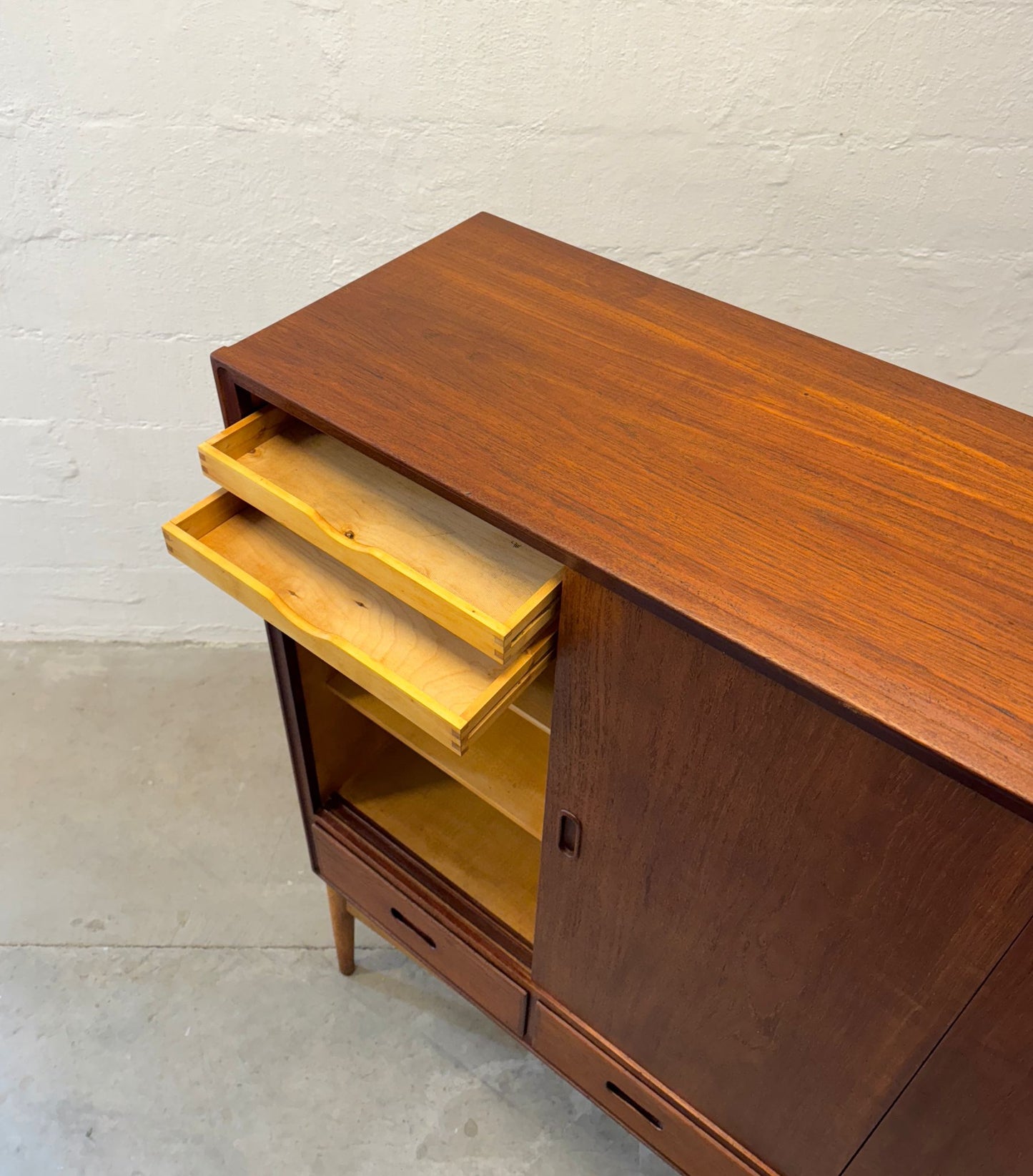 Danish Teak Tall Sideboard / Highboard - #A1724