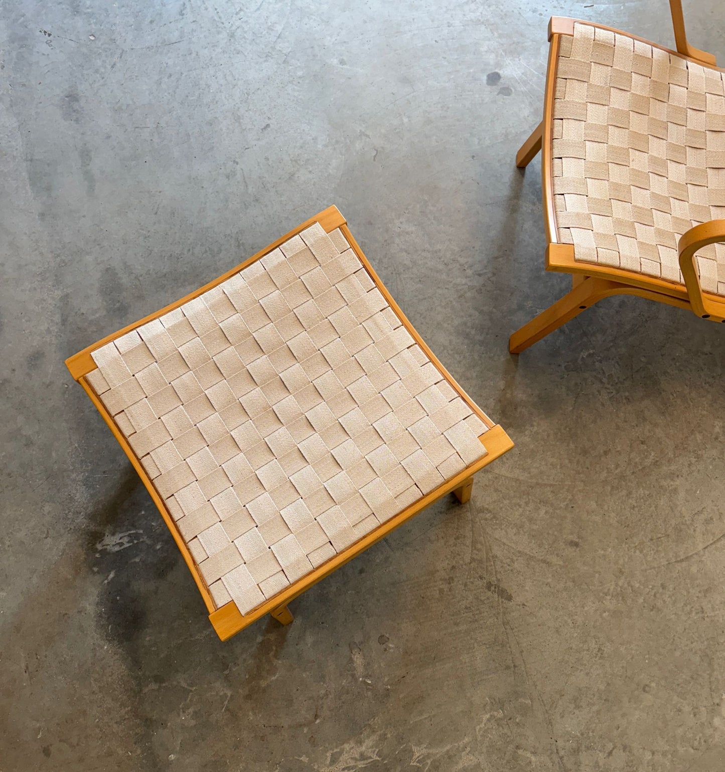 Kvist Møbler “Albert” Armchair & Stool Designed by Finn Østergaard - #A1725