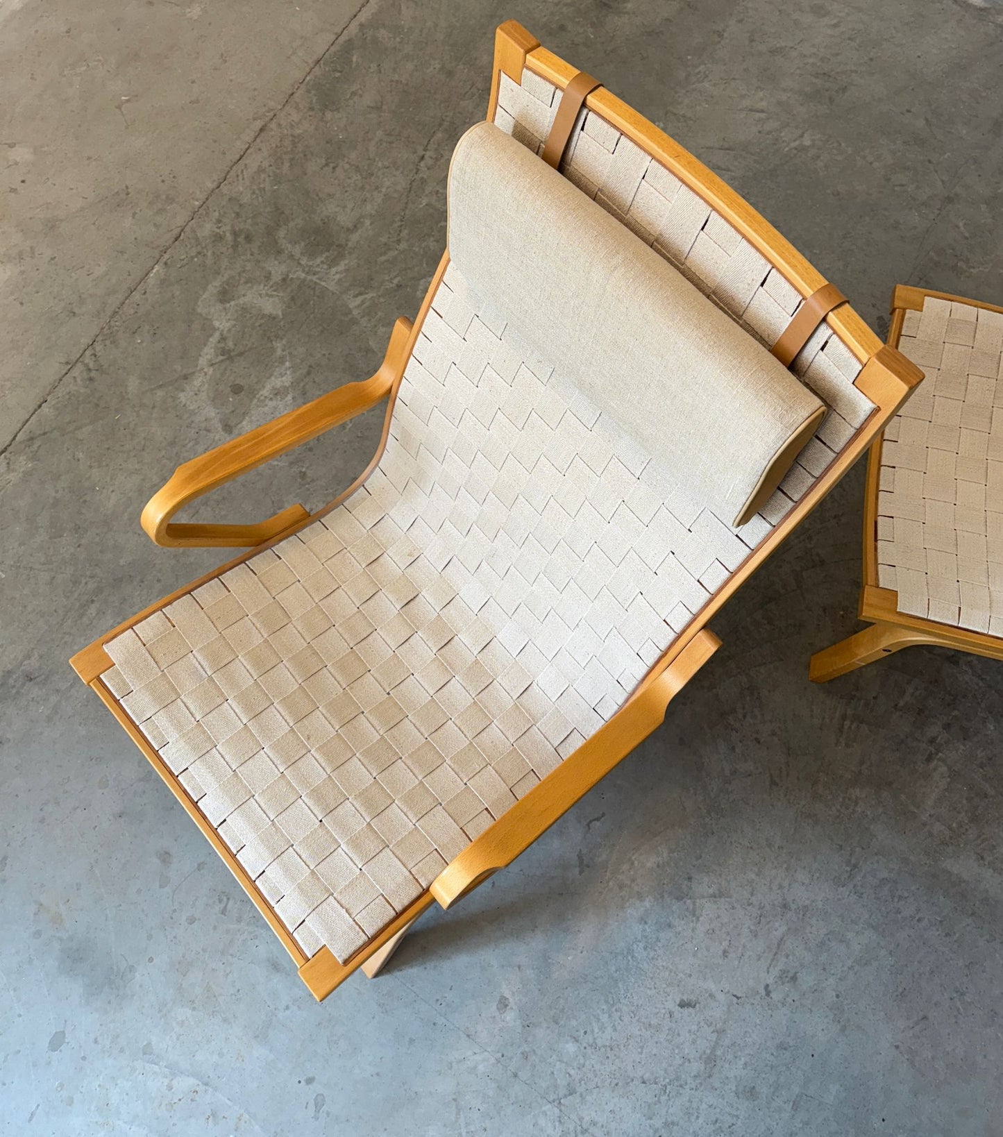 Kvist Møbler “Albert” Armchair & Stool Designed by Finn Østergaard - #A1725
