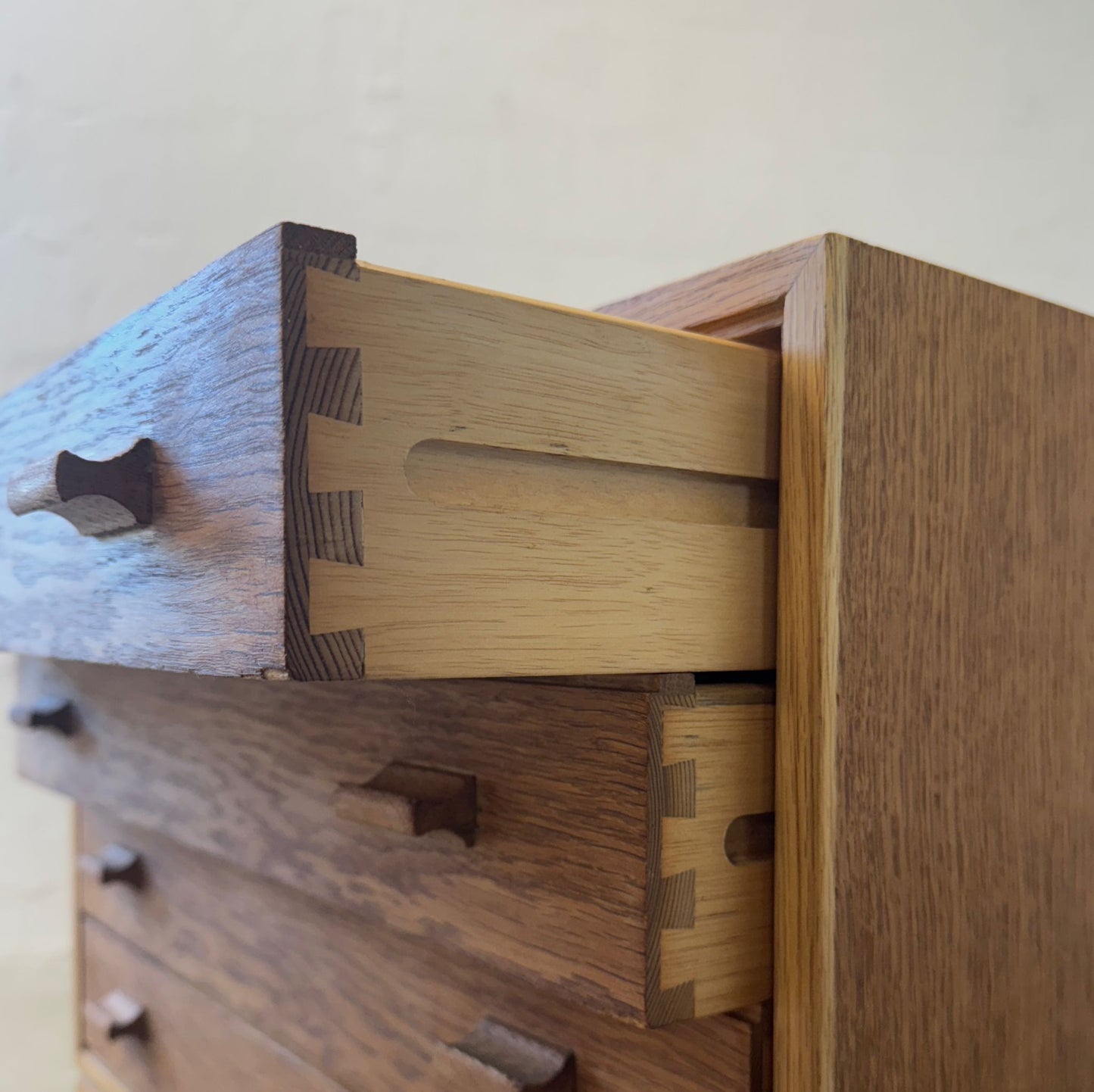 Danish Oak Chest of Drawers / Small Dresser - #A1742