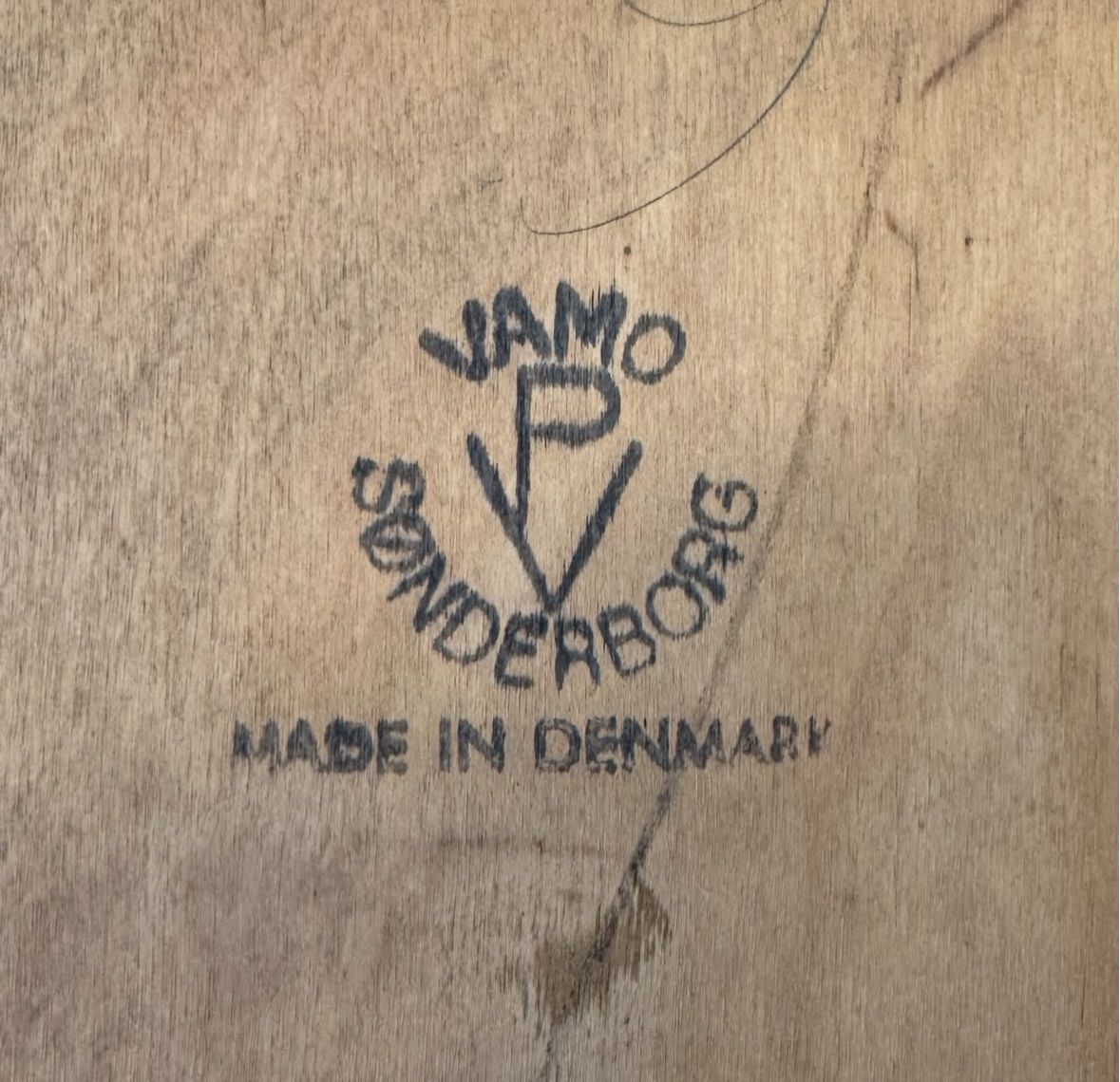 Vamo Sønderborg Teak Chair Designed by Arne Vodder - #A1757