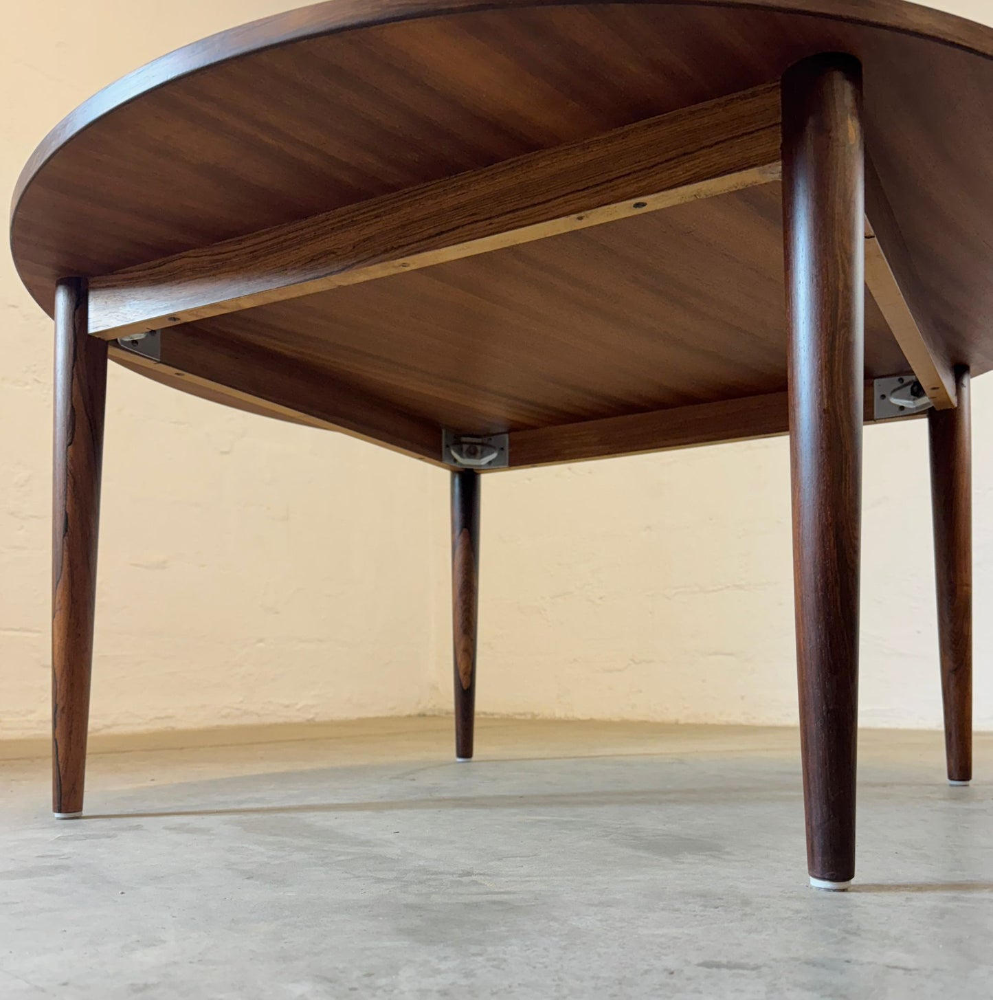 Danish Rosewood Round Coffee Table - #A1784