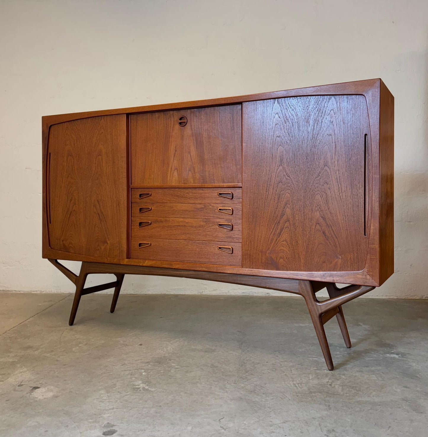 Randers Møbelfabrik Highboard Designed by Harry Østergaard - #A2102