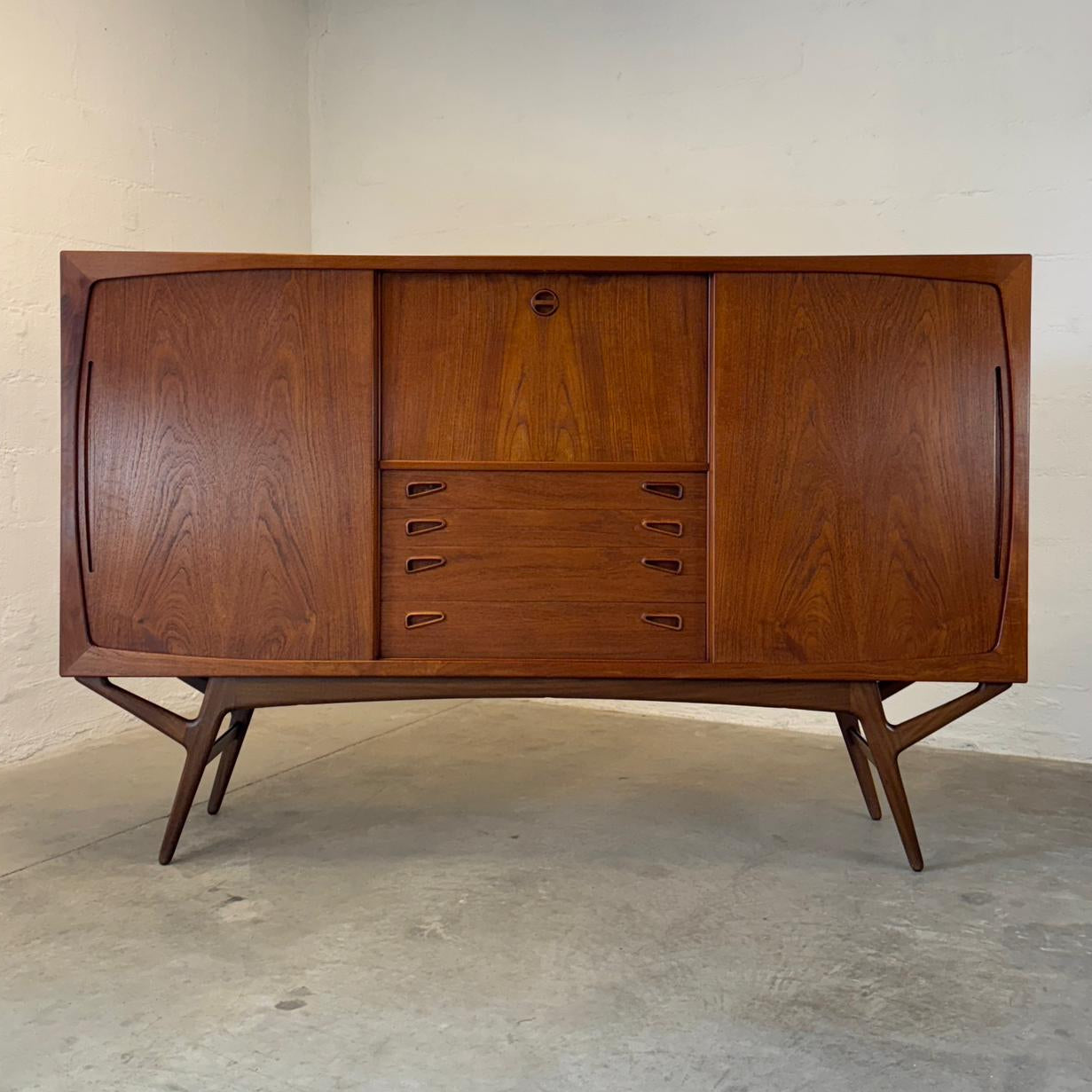 Randers Møbelfabrik Highboard Designed by Harry Østergaard - #A2102