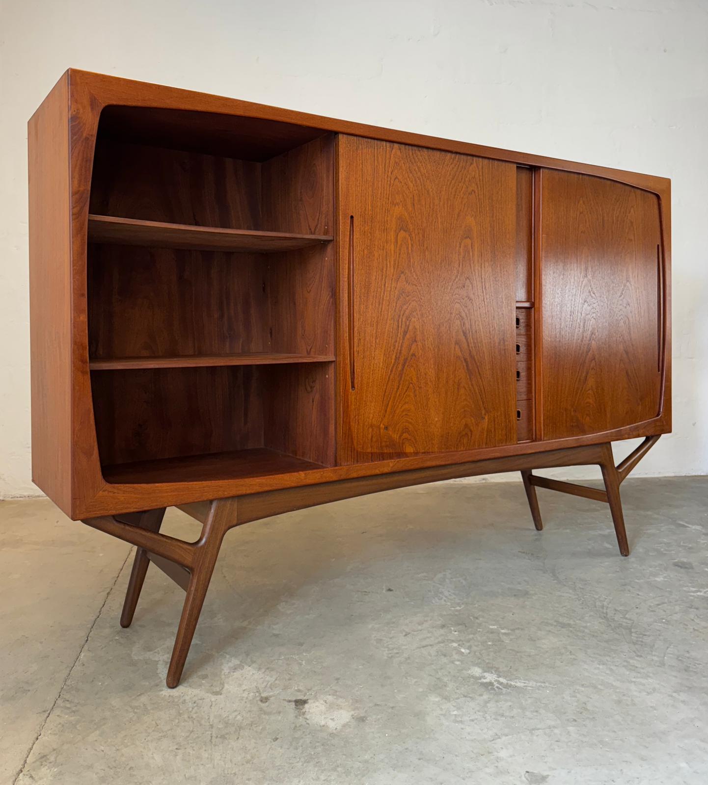 Randers Møbelfabrik Highboard Designed by Harry Østergaard - #A2102