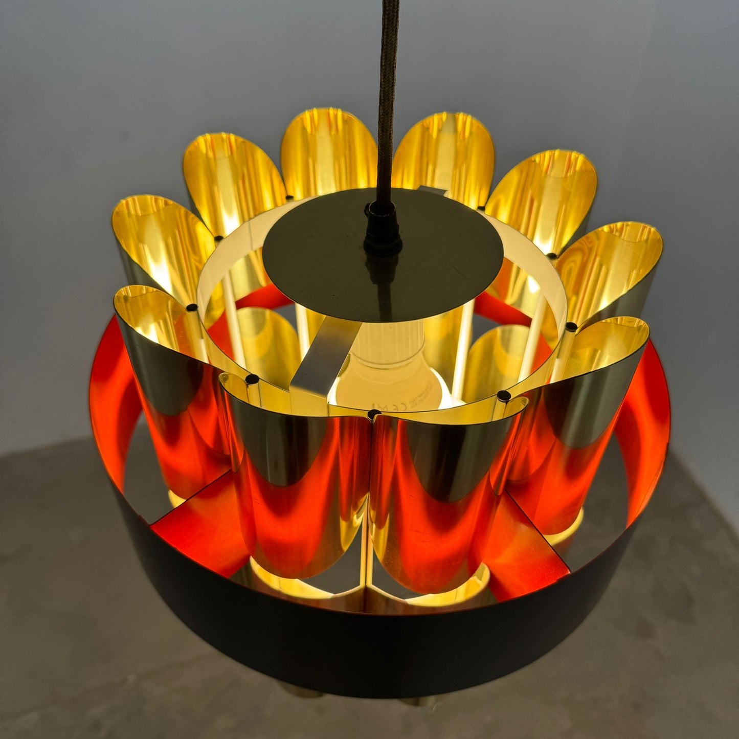 Coronell Electro Pendant Light in Copper / Brass Designed by Werner Schou - #A2105