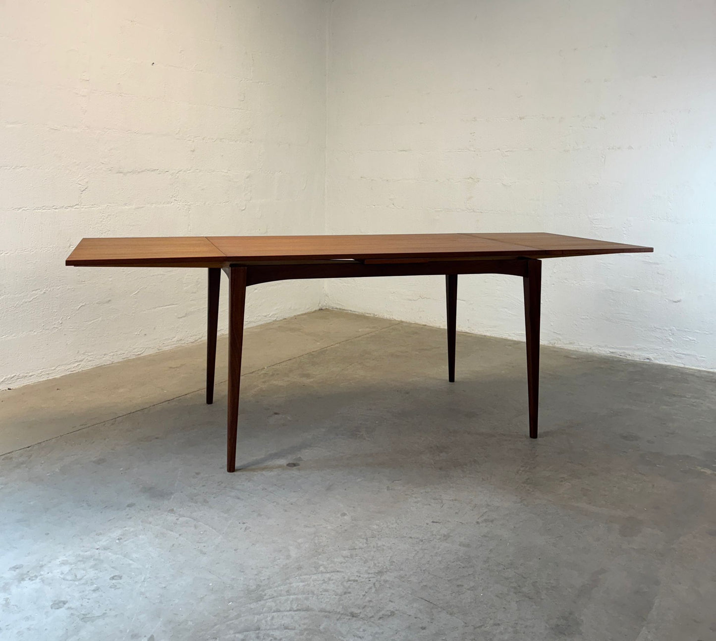 Danish Teak Draw Leaf  Dining Table  - #A2106