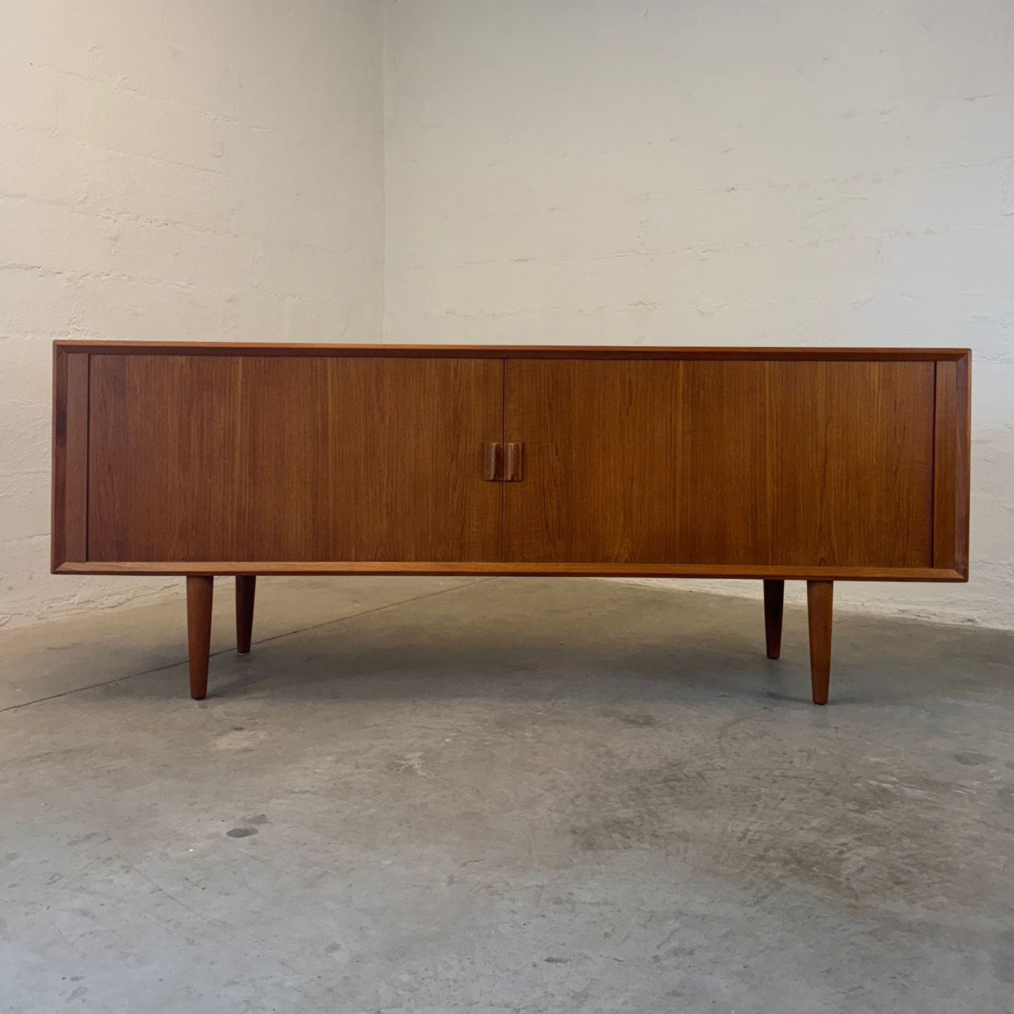 Faarup Møbelfabrik Model #49 Teak Sideboard Designed by Svend Aage Larsen - #A2110