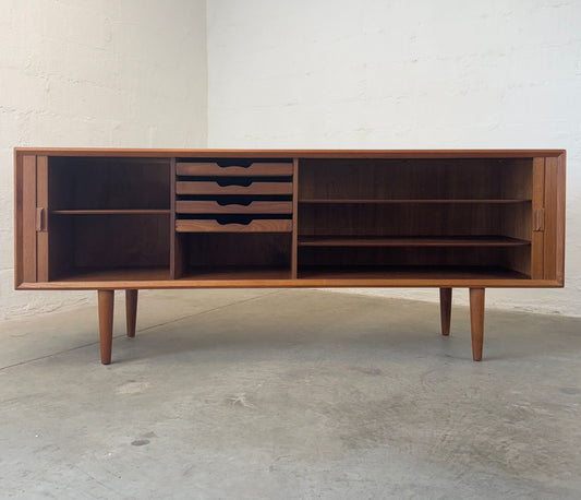 Faarup Møbelfabrik Model #49 Teak Sideboard Designed by Svend Aage Larsen - #A2110