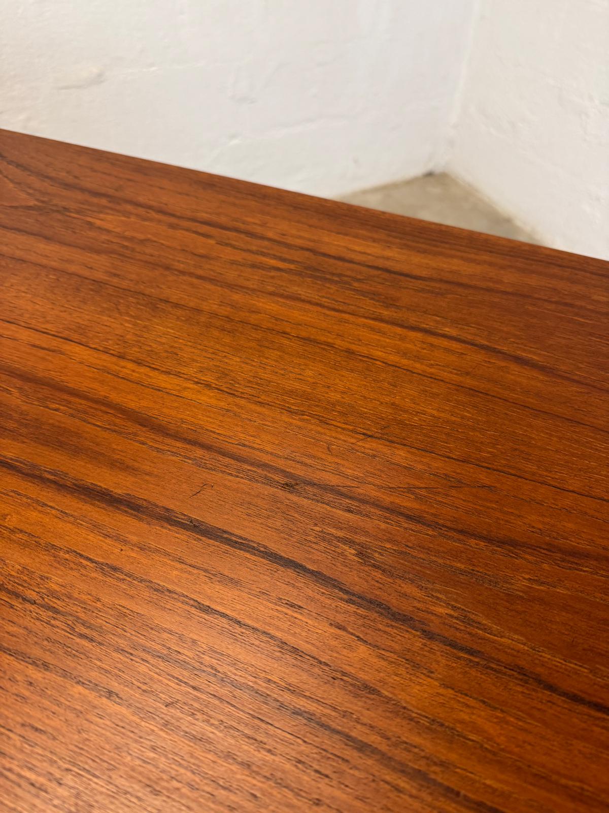 Danish Teak Draw Leaf Dining Table - #A2116