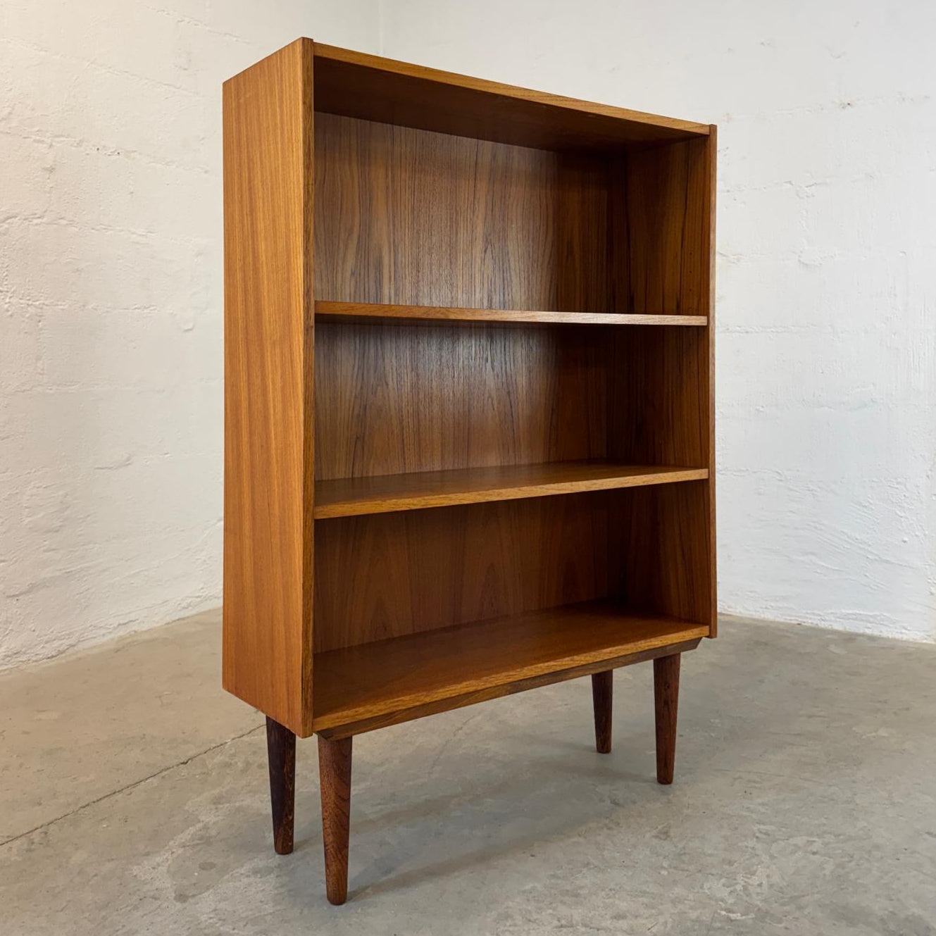 Danish Teak Bookcase - #A2118
