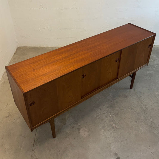 Danish Teak Sideboard with Hidden Bar - #A2128