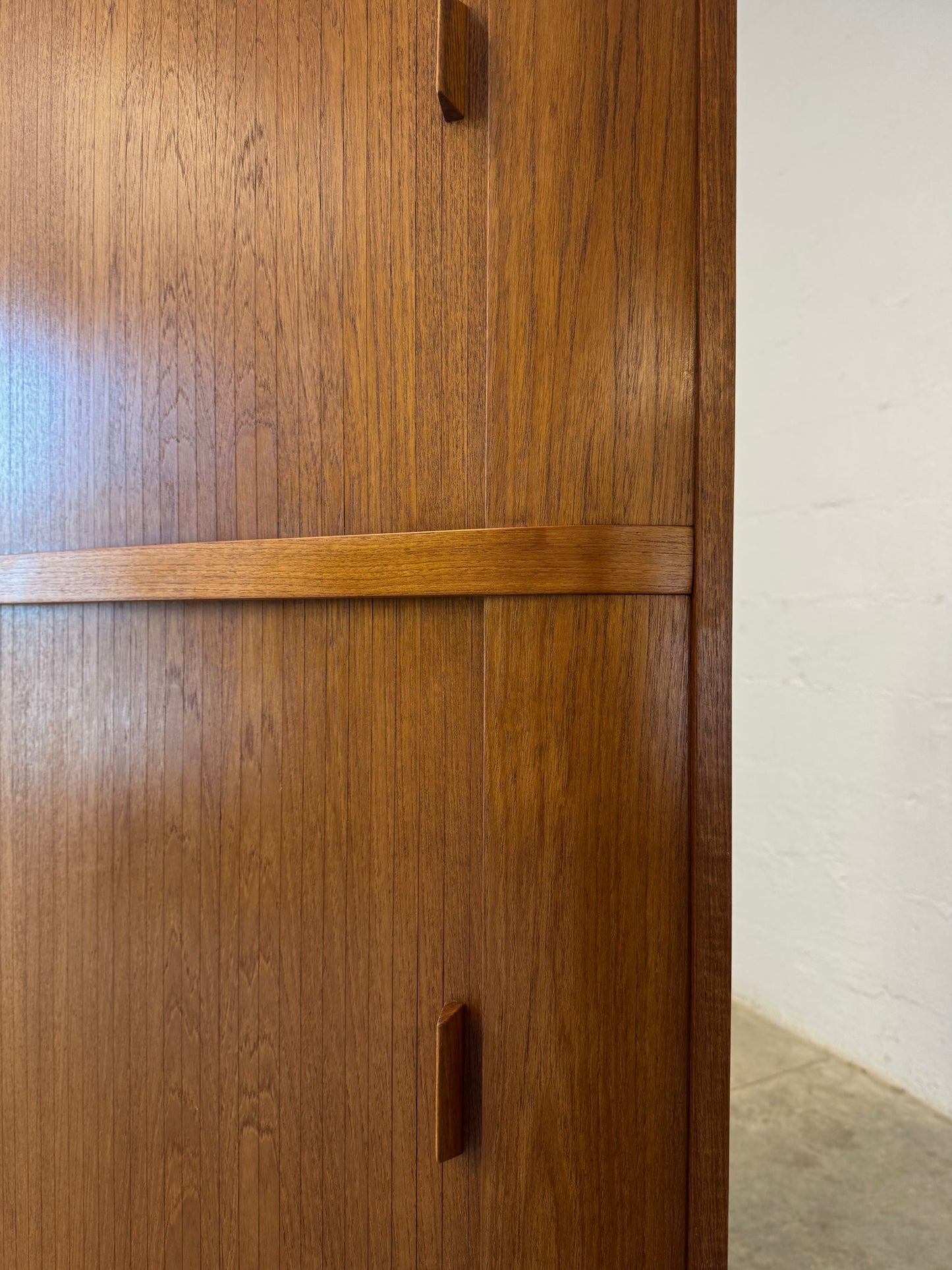 Skovmand & Andersen Model 3 Teak Corner Cabinet w/ Bar Cabinet Designed by Arne Hovmand Olsen - #A2131