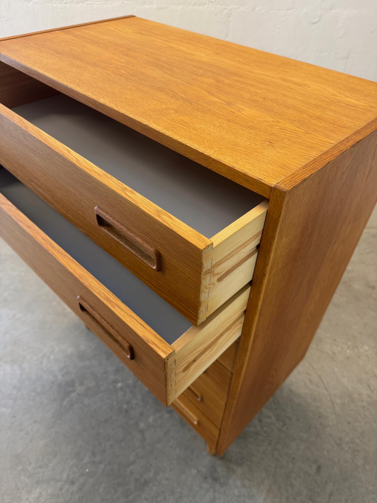 P. Westergaards Møbelfabrik Oak Tall Dresser - #A2141