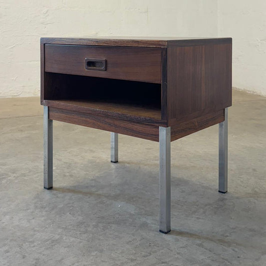 NIPU Møbelfabrik Rosewood & Steel Nightstand - #A2142