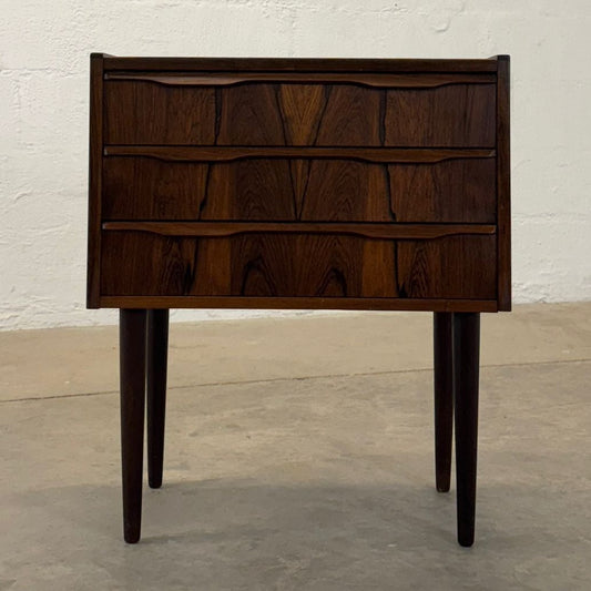Danish Rosewood Chest of Drawers / Nightstand - #A2157